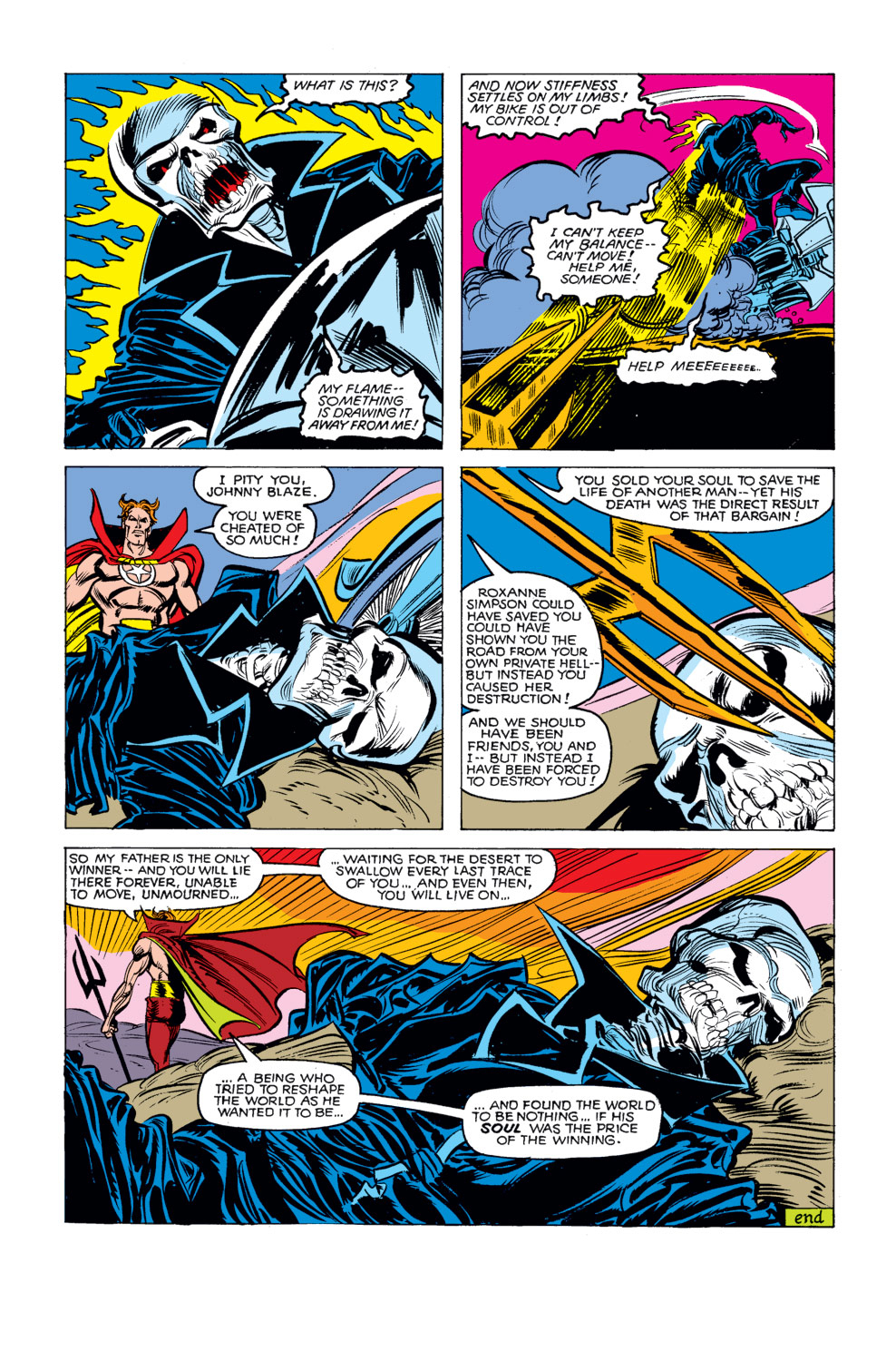 Read online What If? (1977) comic -  Issue #17 - Ghost Rider, Spider-Woman and Captain Marvel were villains - 14