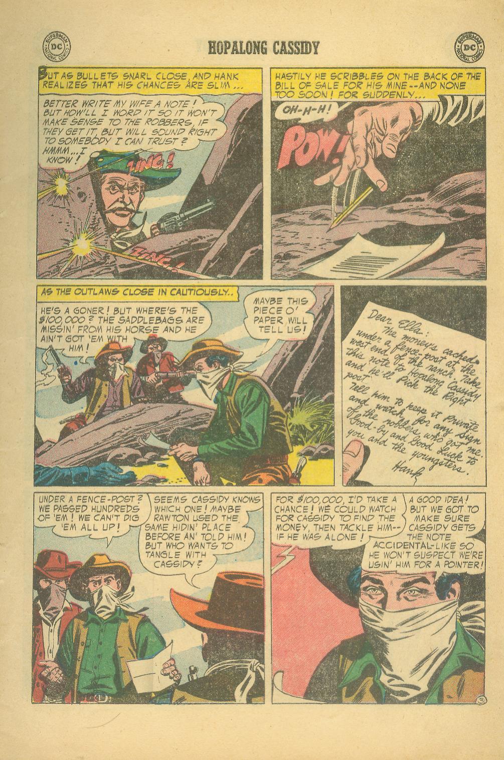 Read online Hopalong Cassidy comic -  Issue #95 - 5