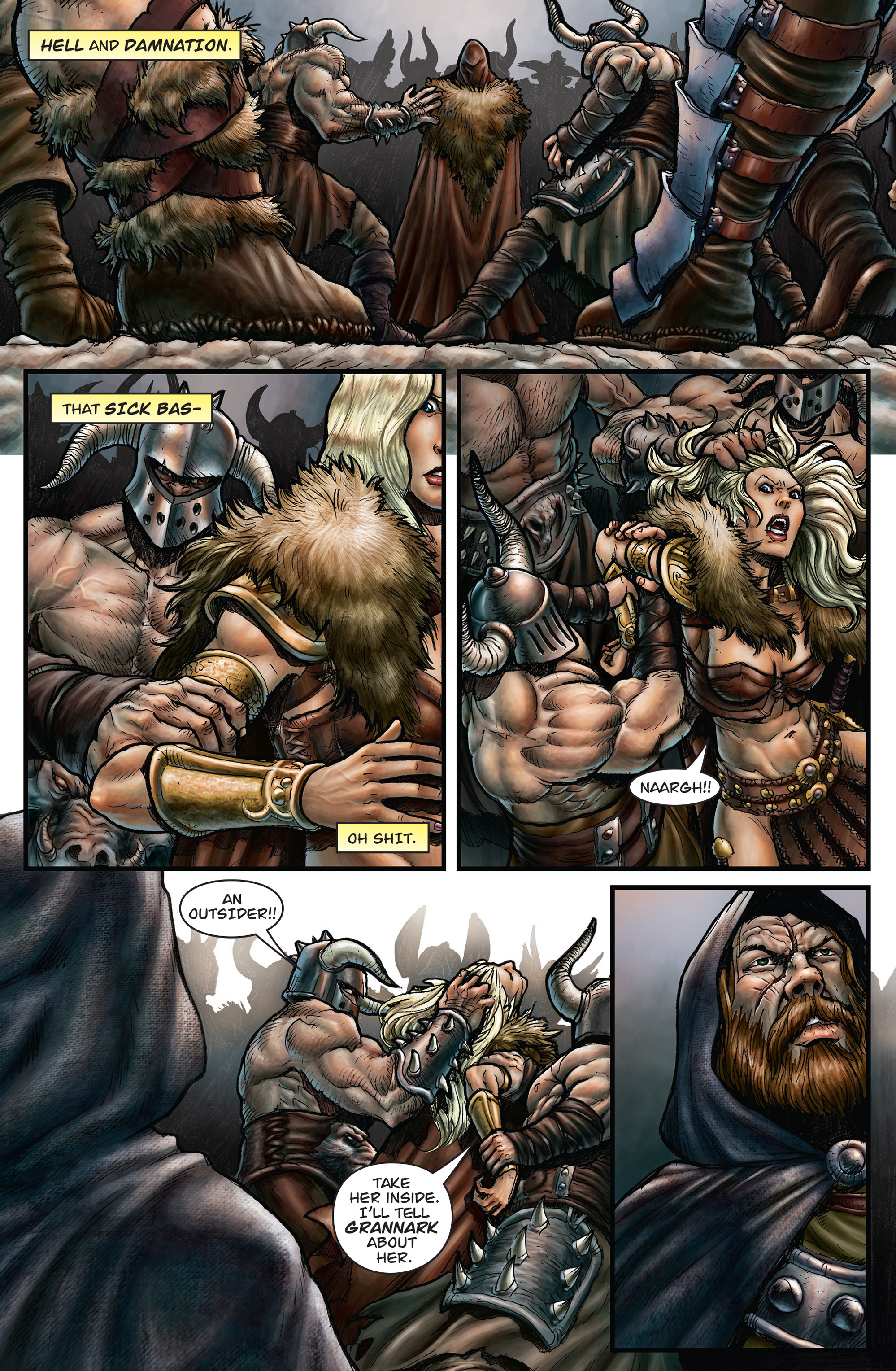 Read online Arhian: Head Huntress comic -  Issue #2 - 27