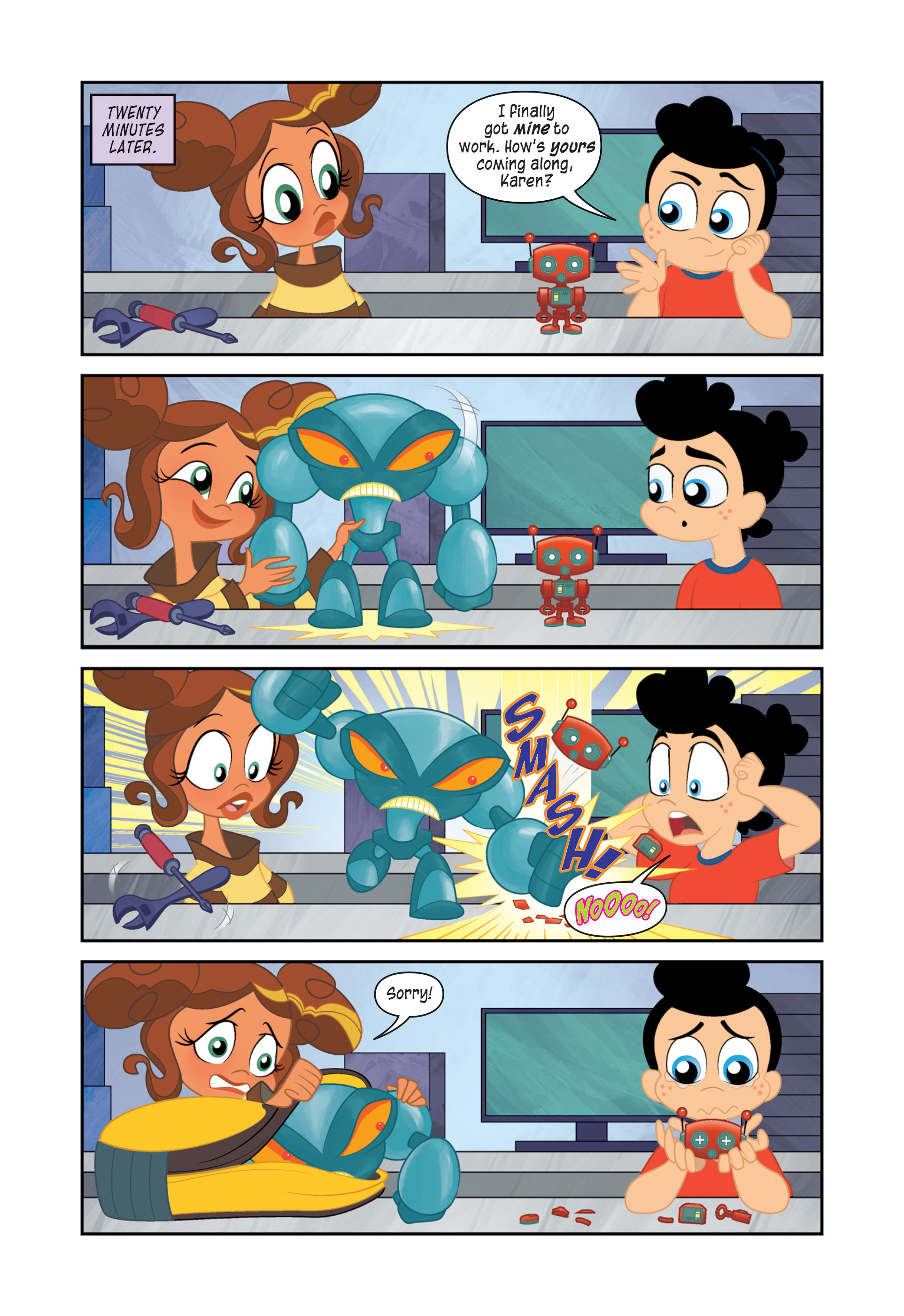 Read online DC Super Hero Girls: At Metropolis High comic -  Issue # TPB - 32