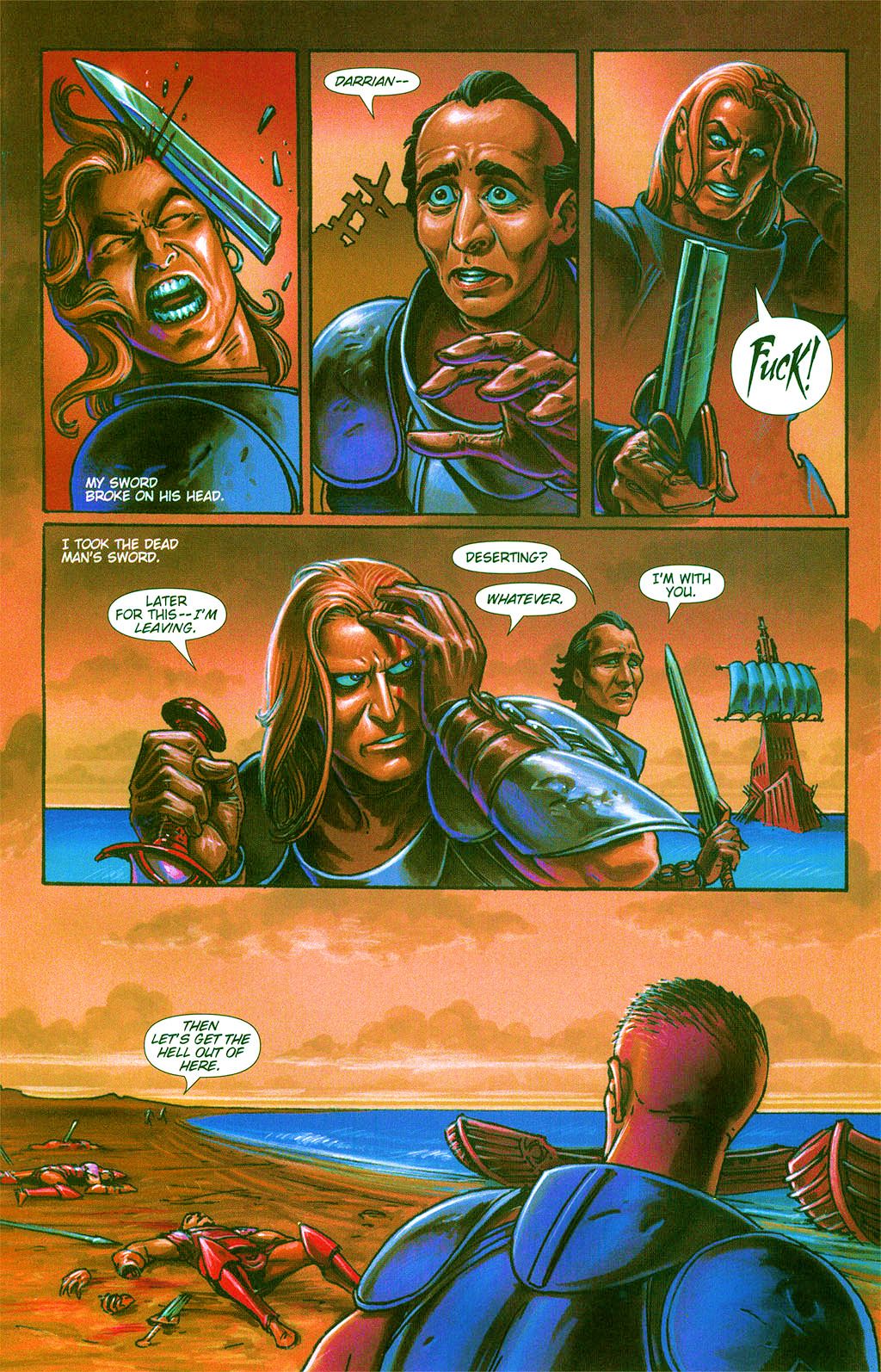 Read online Dawn: Three Tiers comic -  Issue #1 - 23