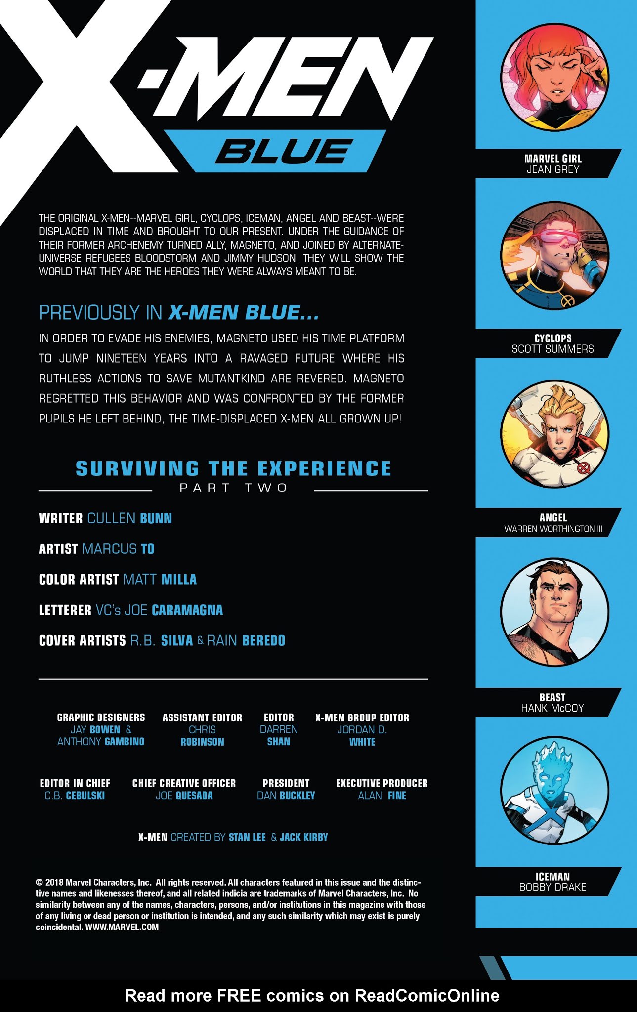 Read online X-Men: Blue comic -  Issue #34 - 2