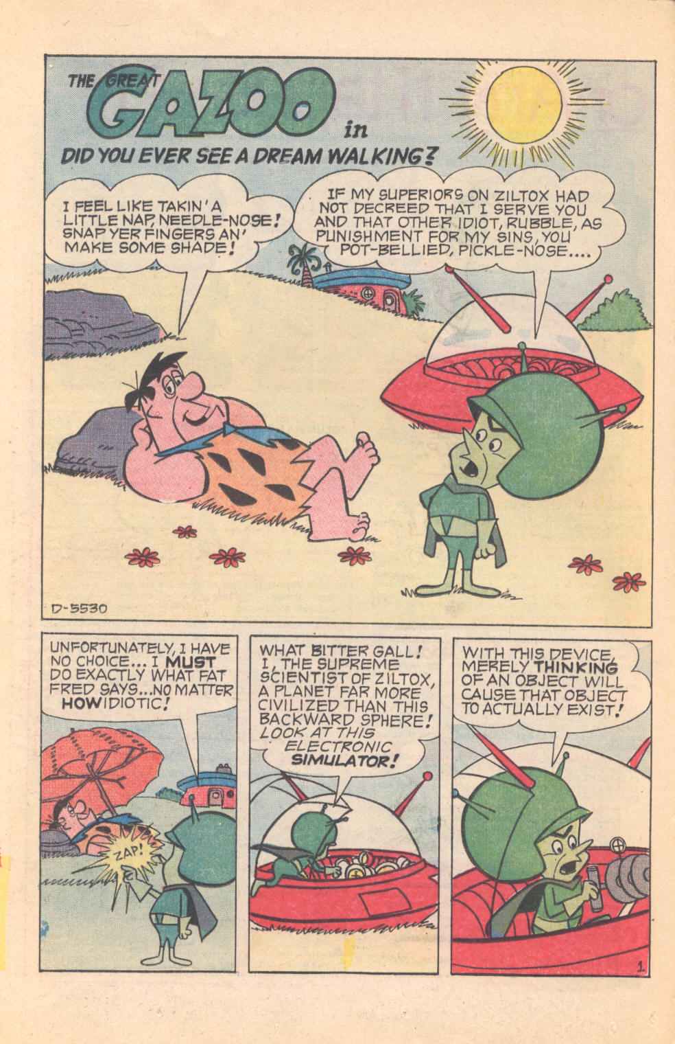 Read online Great Gazoo comic -  Issue #3 - 19