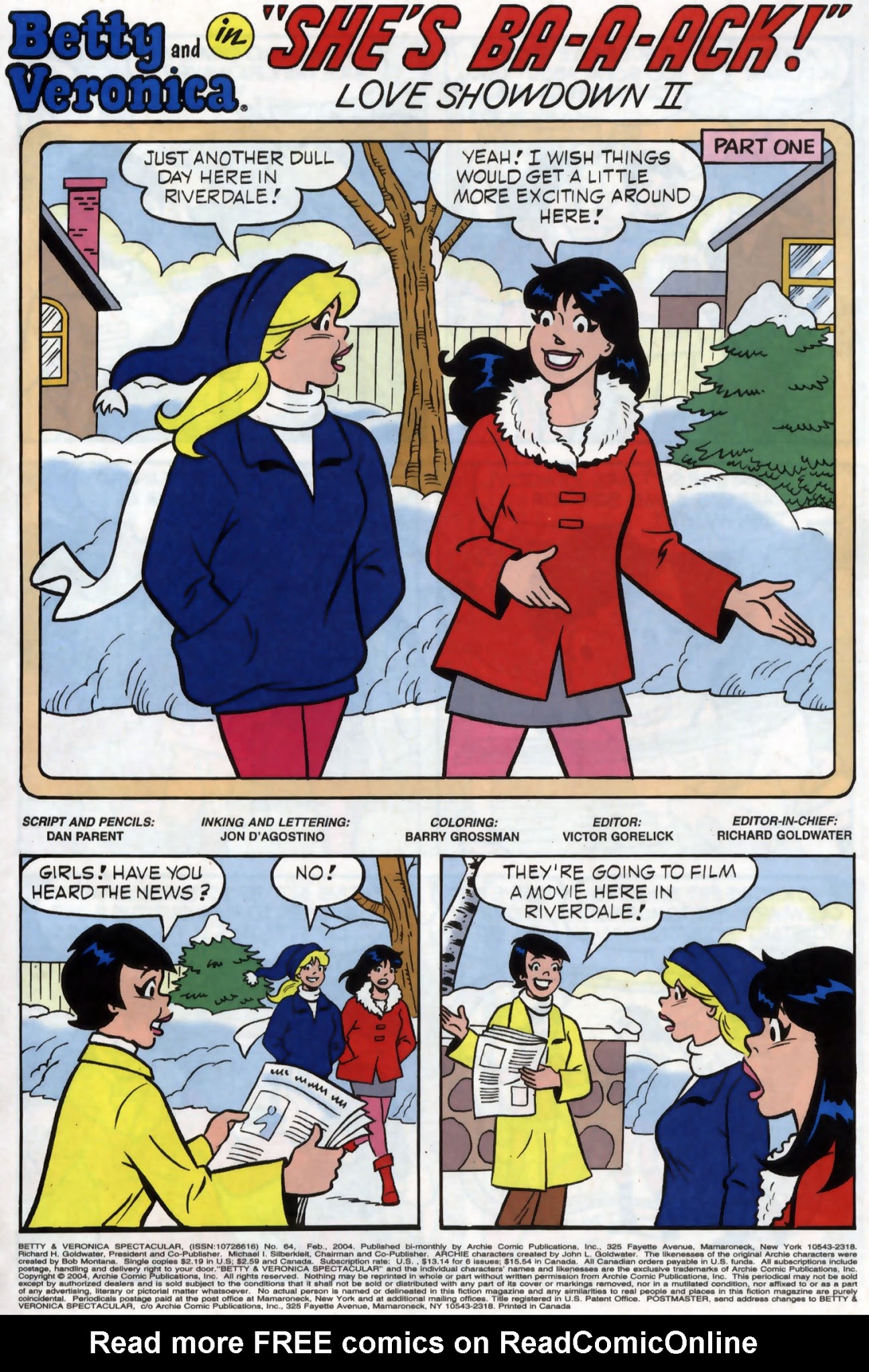 Read online Betty & Veronica Spectacular comic -  Issue #64 - 2