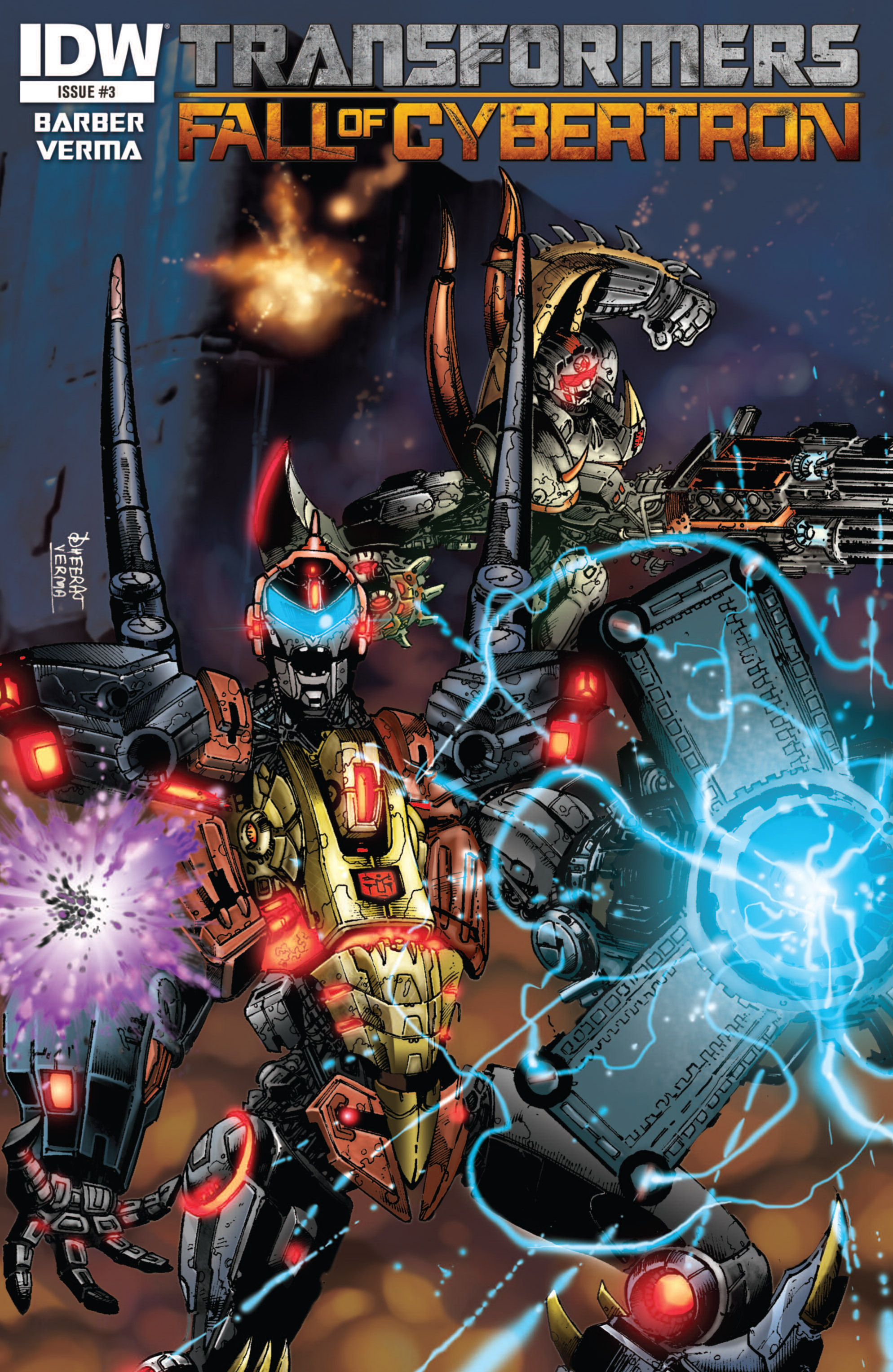 Read online The Transformers: Fall of Cybertron comic -  Issue #3 - 1