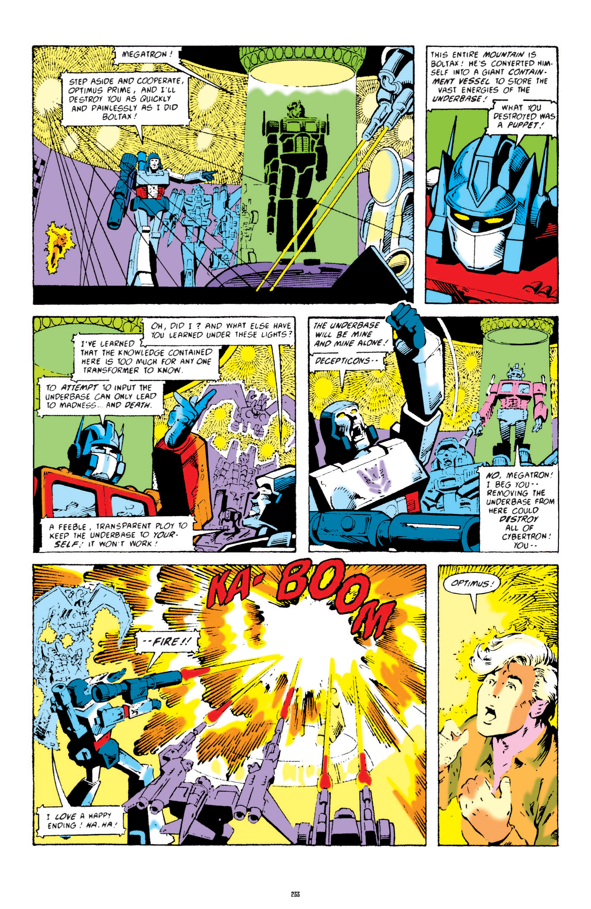 Read online The Transformers Classics comic -  Issue # TPB 4 - 234