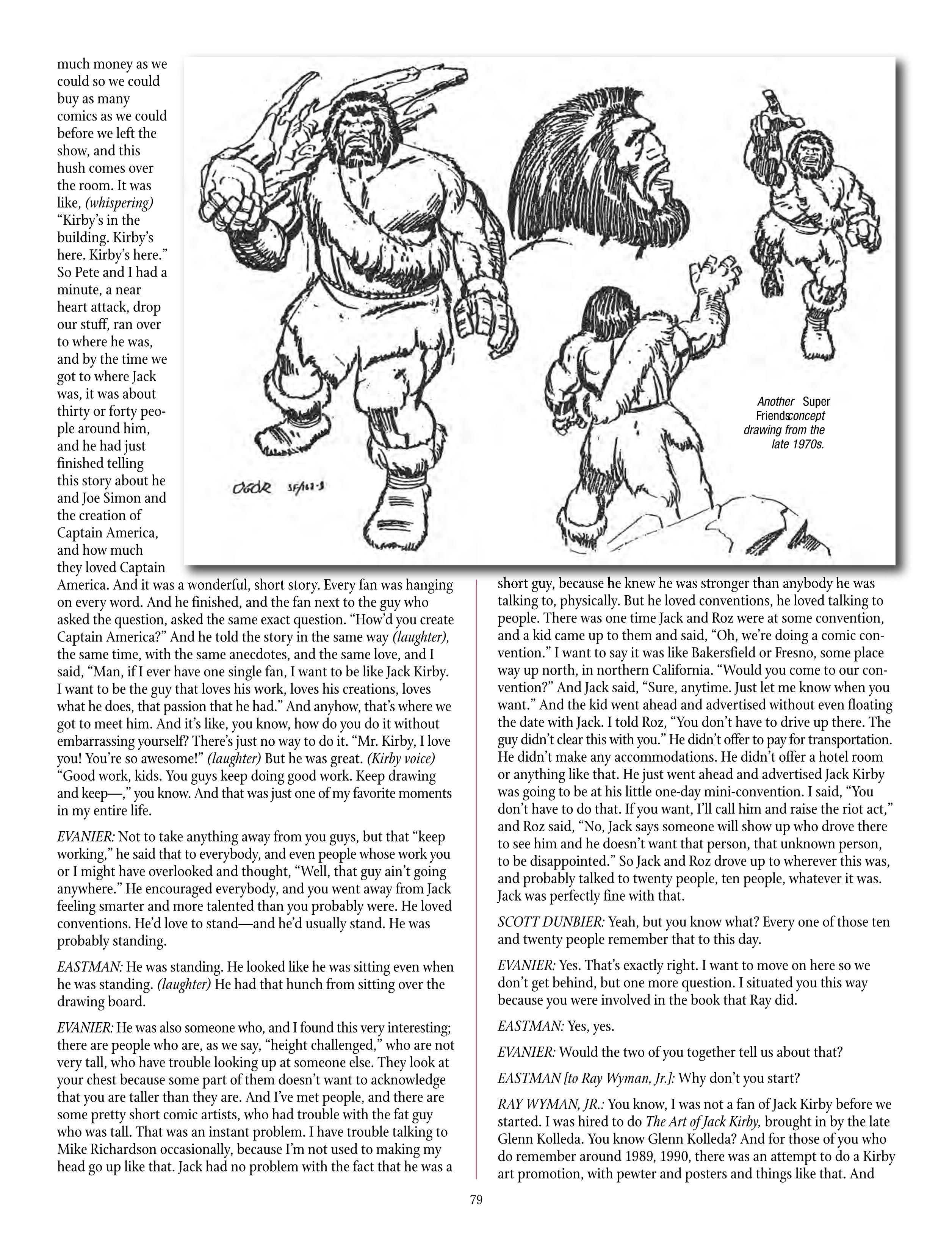 Read online The Jack Kirby Collector comic -  Issue #69 - 81