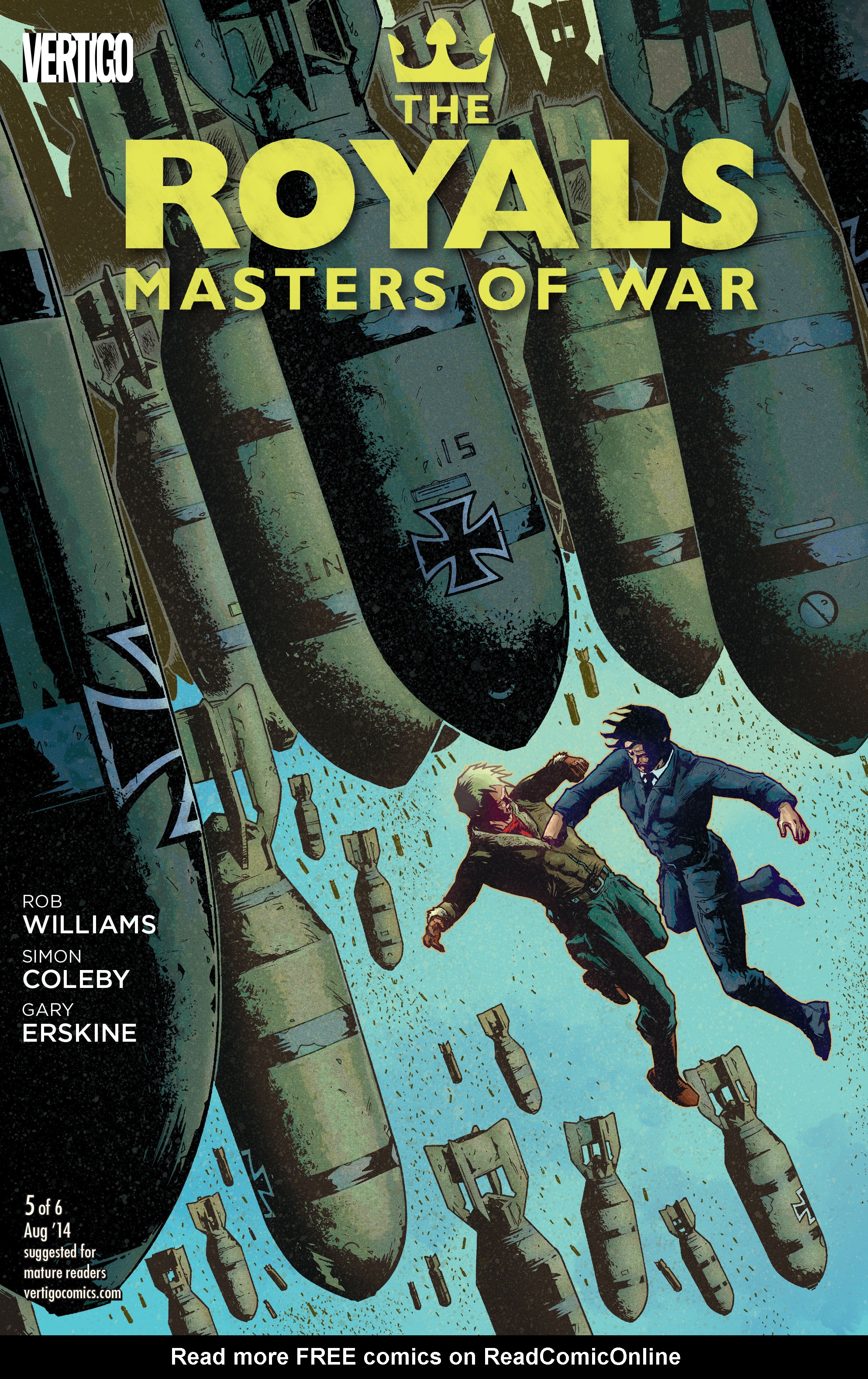 Read online The Royals: Masters of War comic -  Issue #5 - 1