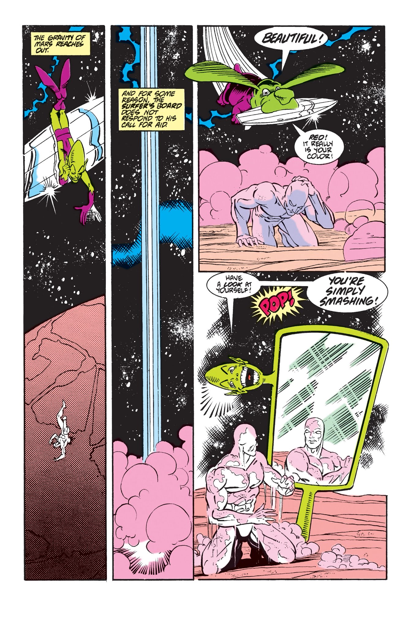 Read online Silver Surfer (1987) comic -  Issue # _TPB Silver Surfer - Rebirth of Thanos (Part 1) - 60