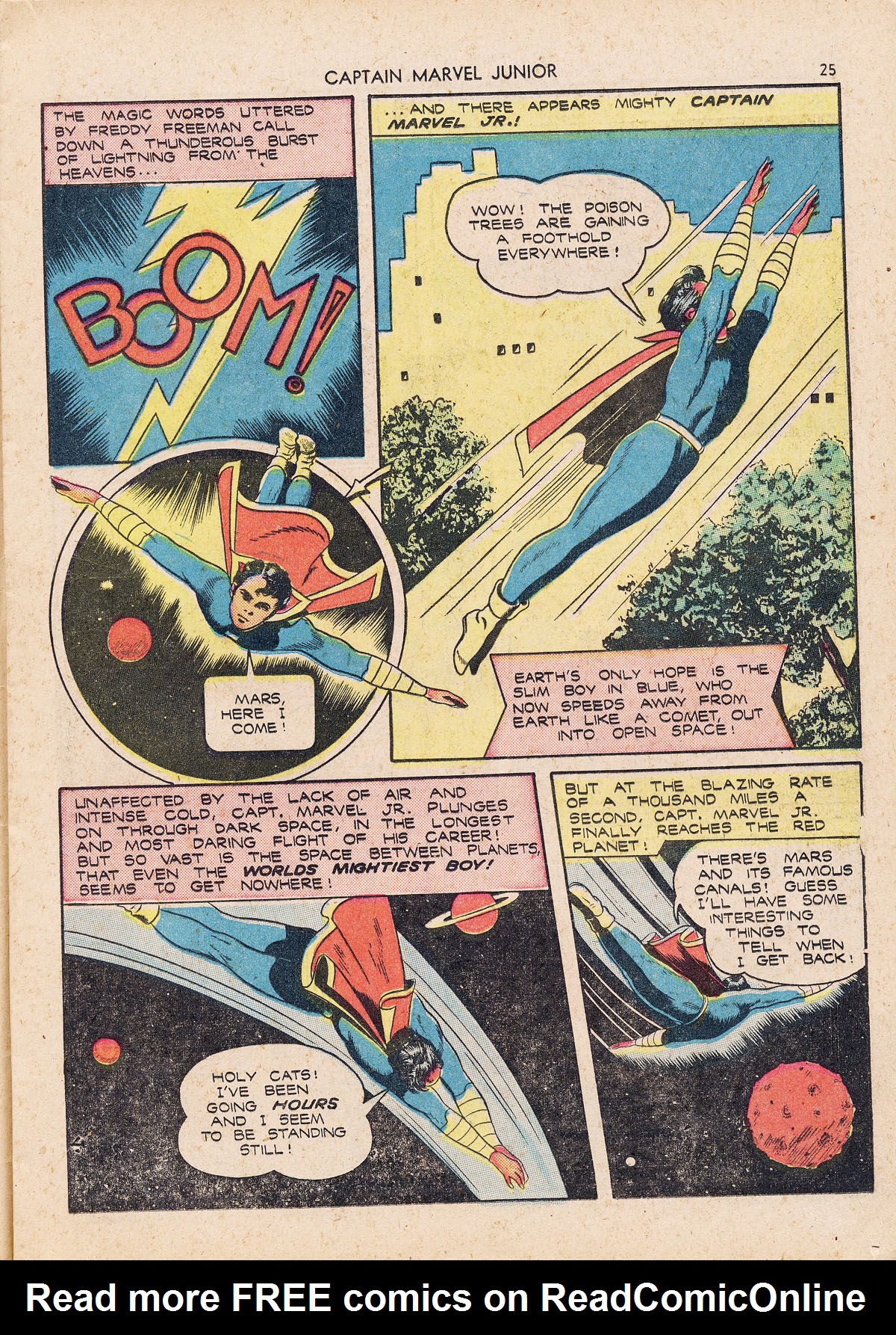 Read online Captain Marvel, Jr. comic -  Issue #6 - 24