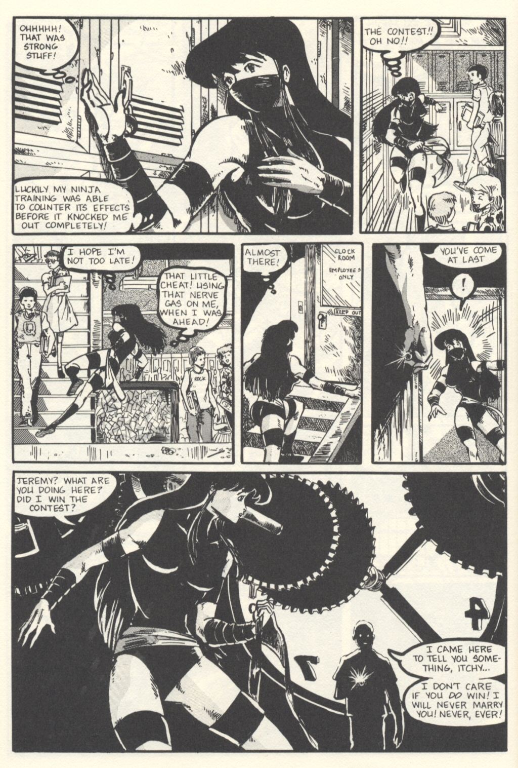 Read online Ninja High School (1988) comic -  Issue # TPB - 60