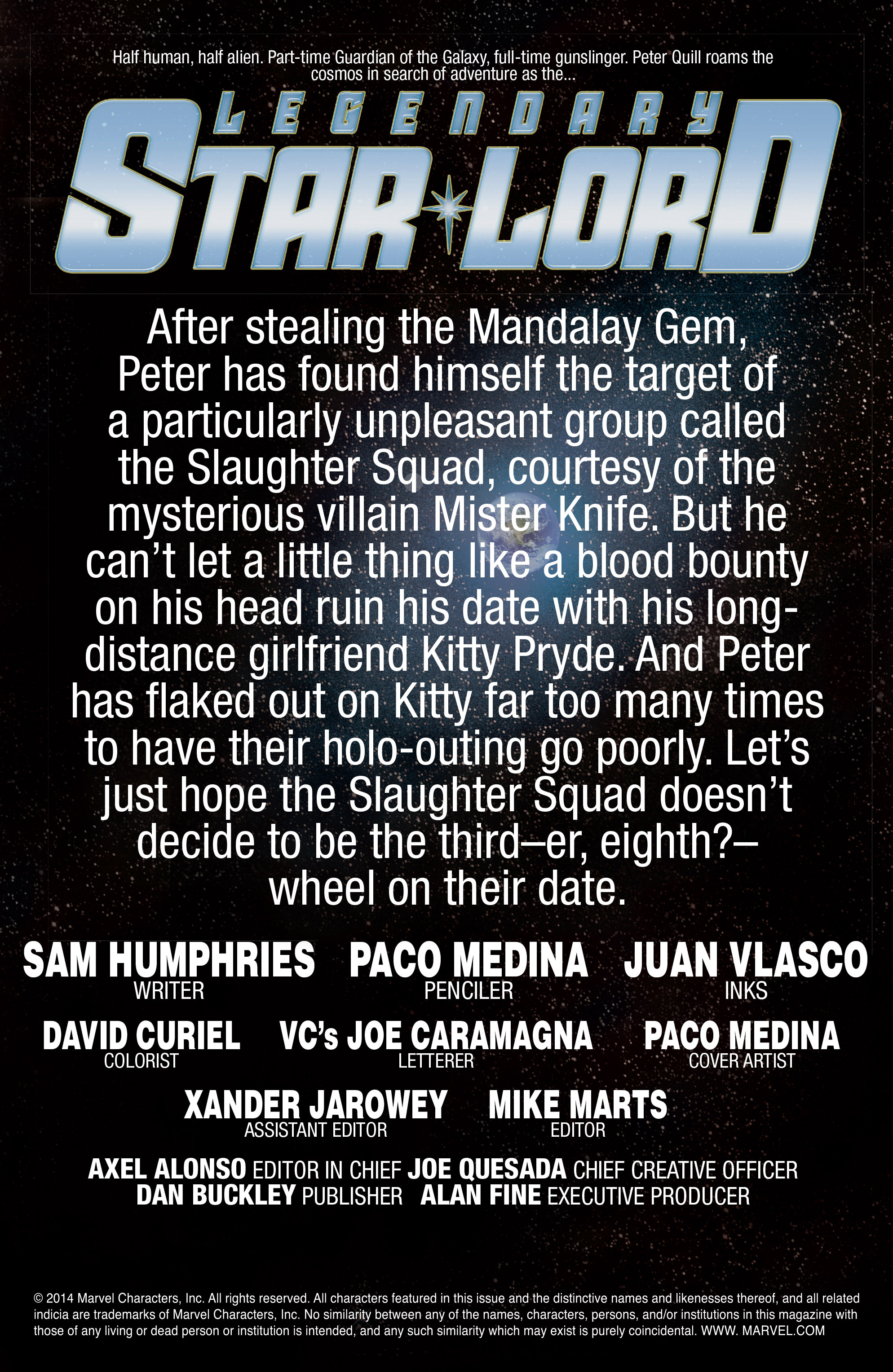 Read online Legendary Star-Lord comic -  Issue #6 - 2