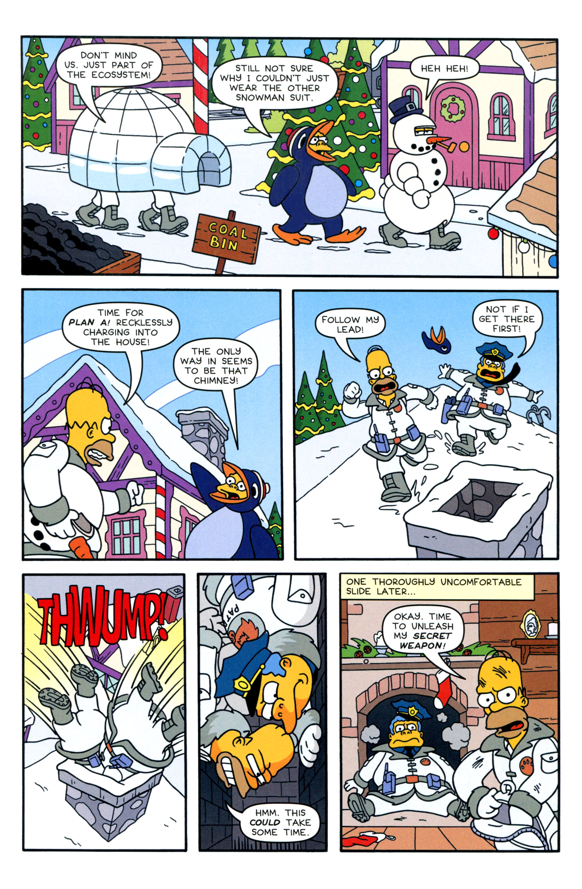 Read online The Simpsons Winter Wingding comic -  Issue #8 - 9