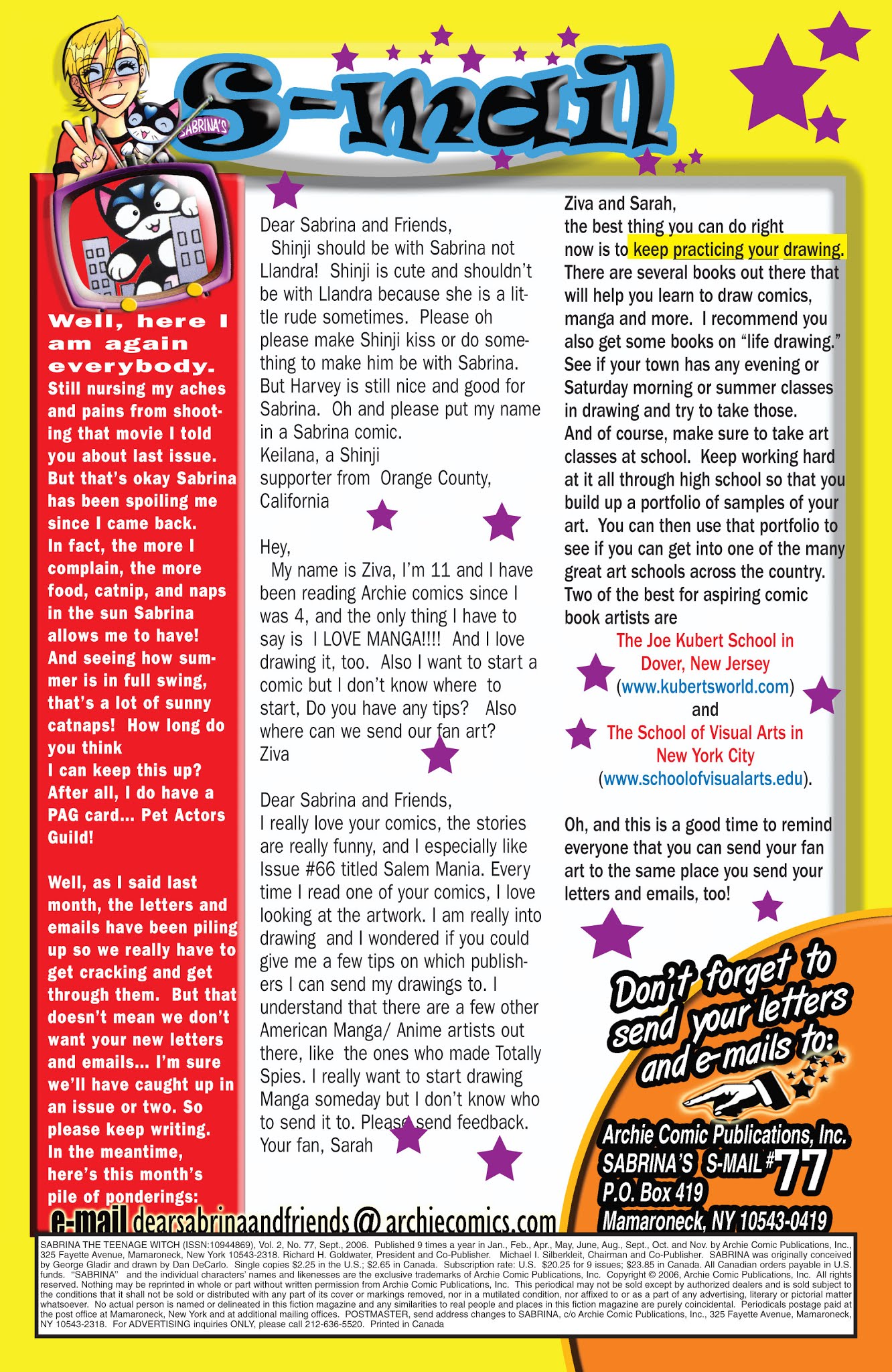 Read online Sabrina the Teenage Witch (2000) comic -  Issue #77 - 23