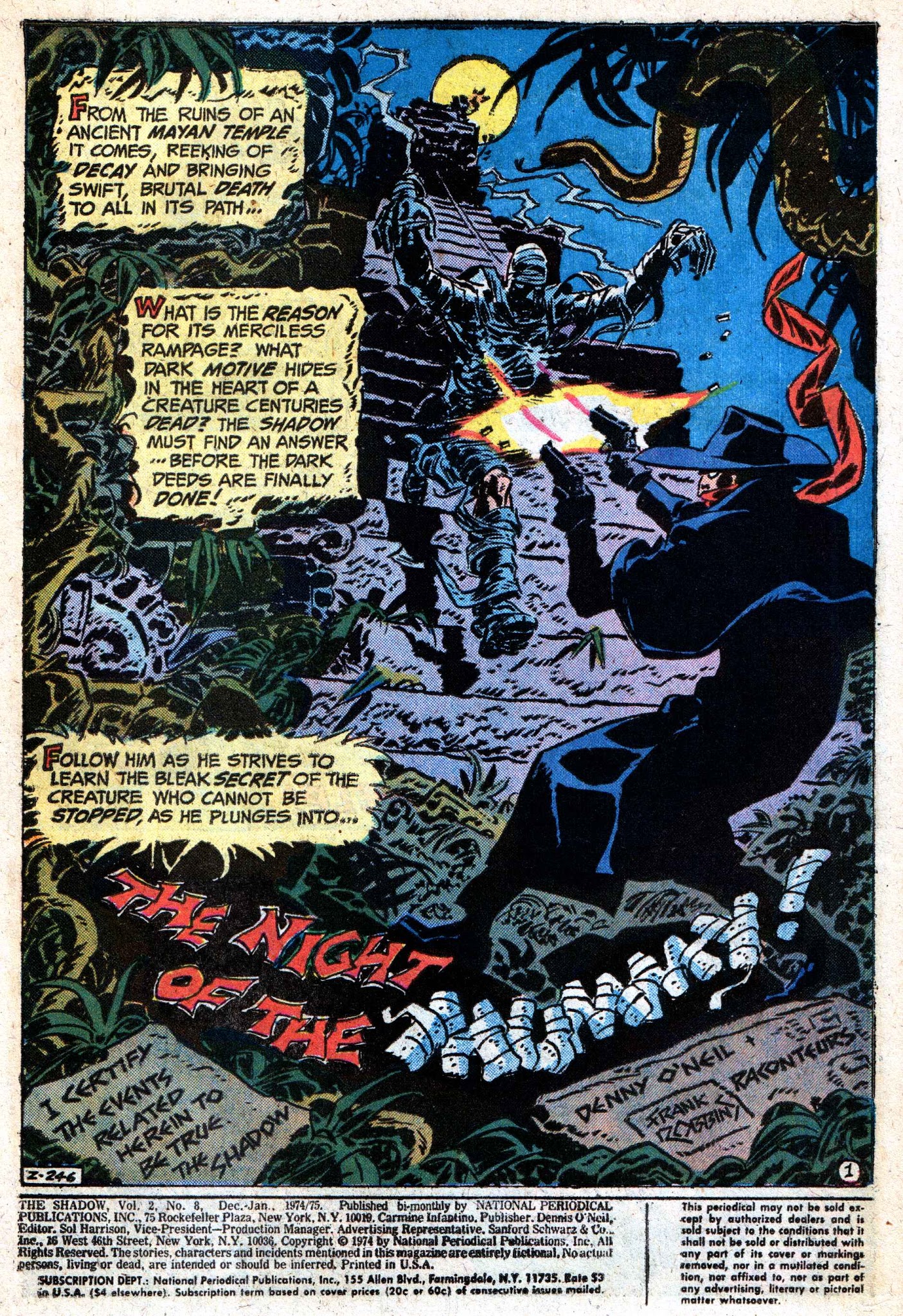 Read online The Shadow (1973) comic -  Issue #8 - 3