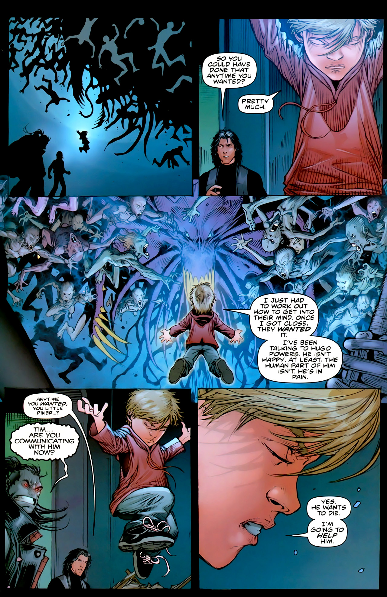 Read online The Darkness/Pitt comic -  Issue #3 - 21