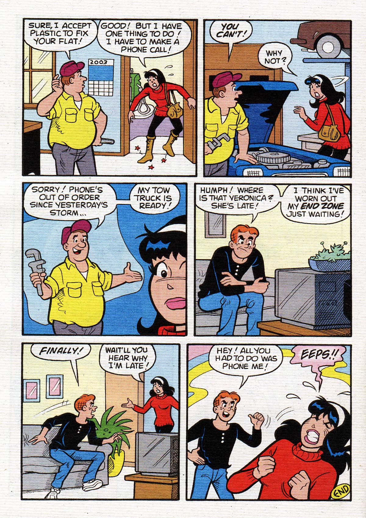 Read online Betty and Veronica Digest Magazine comic -  Issue #143 - 33