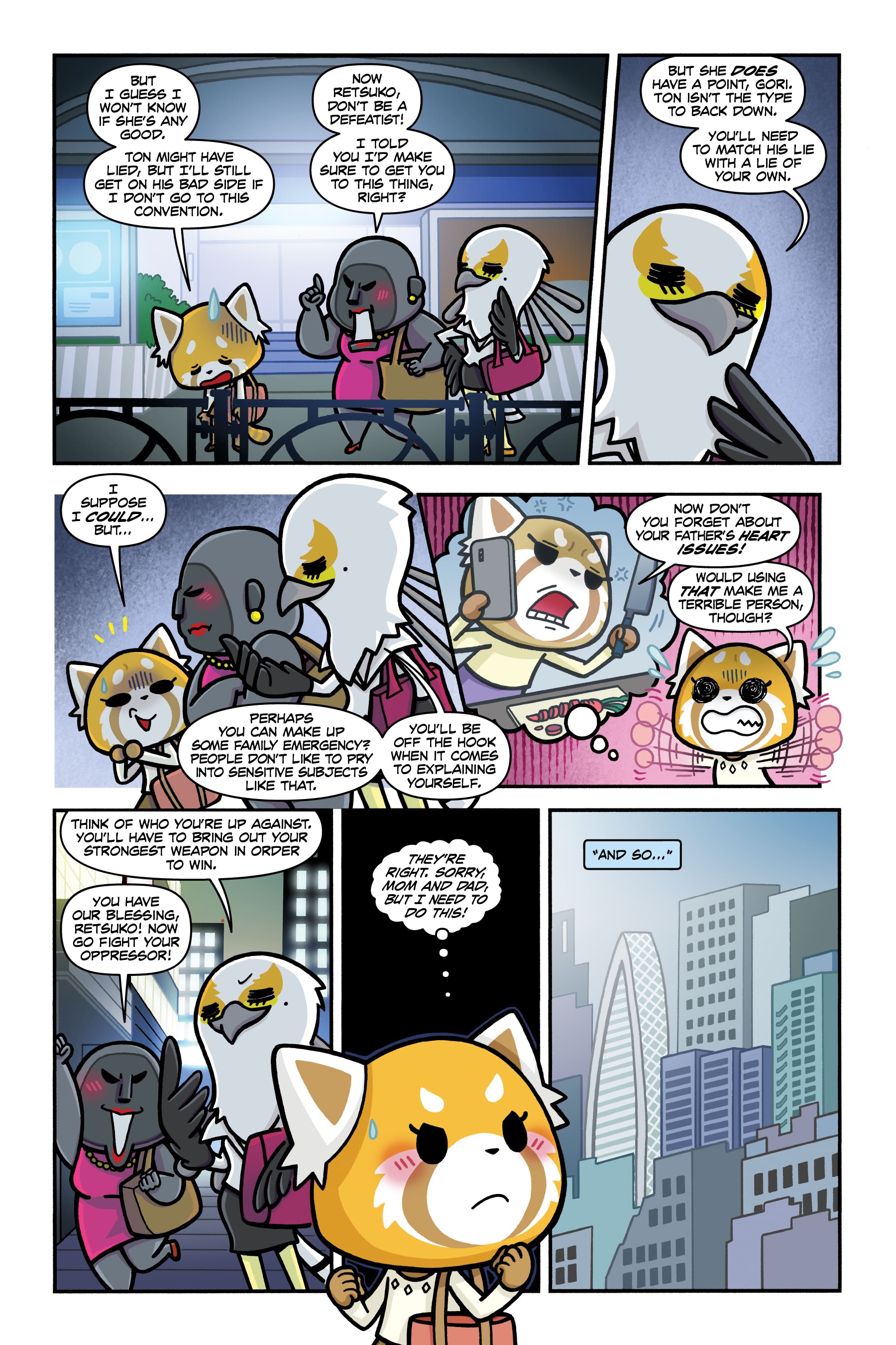 Read online Aggretsuko: Little Rei of Sunshine comic -  Issue # TPB - 23