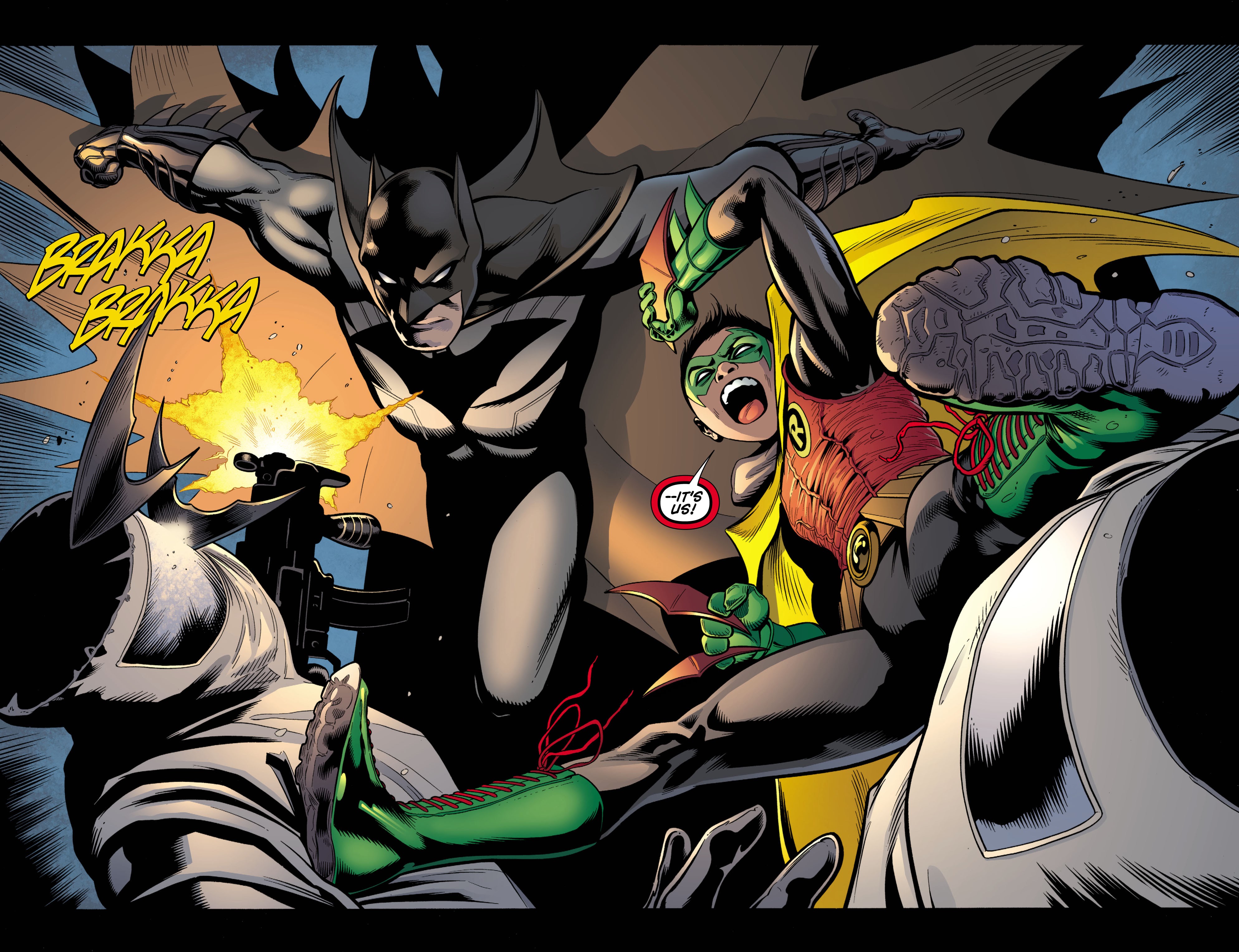 Read online Batman and Robin by Peter J. Tomasi and Patrick Gleason Omnibus comic -  Issue # TPB (Part 1) - 76