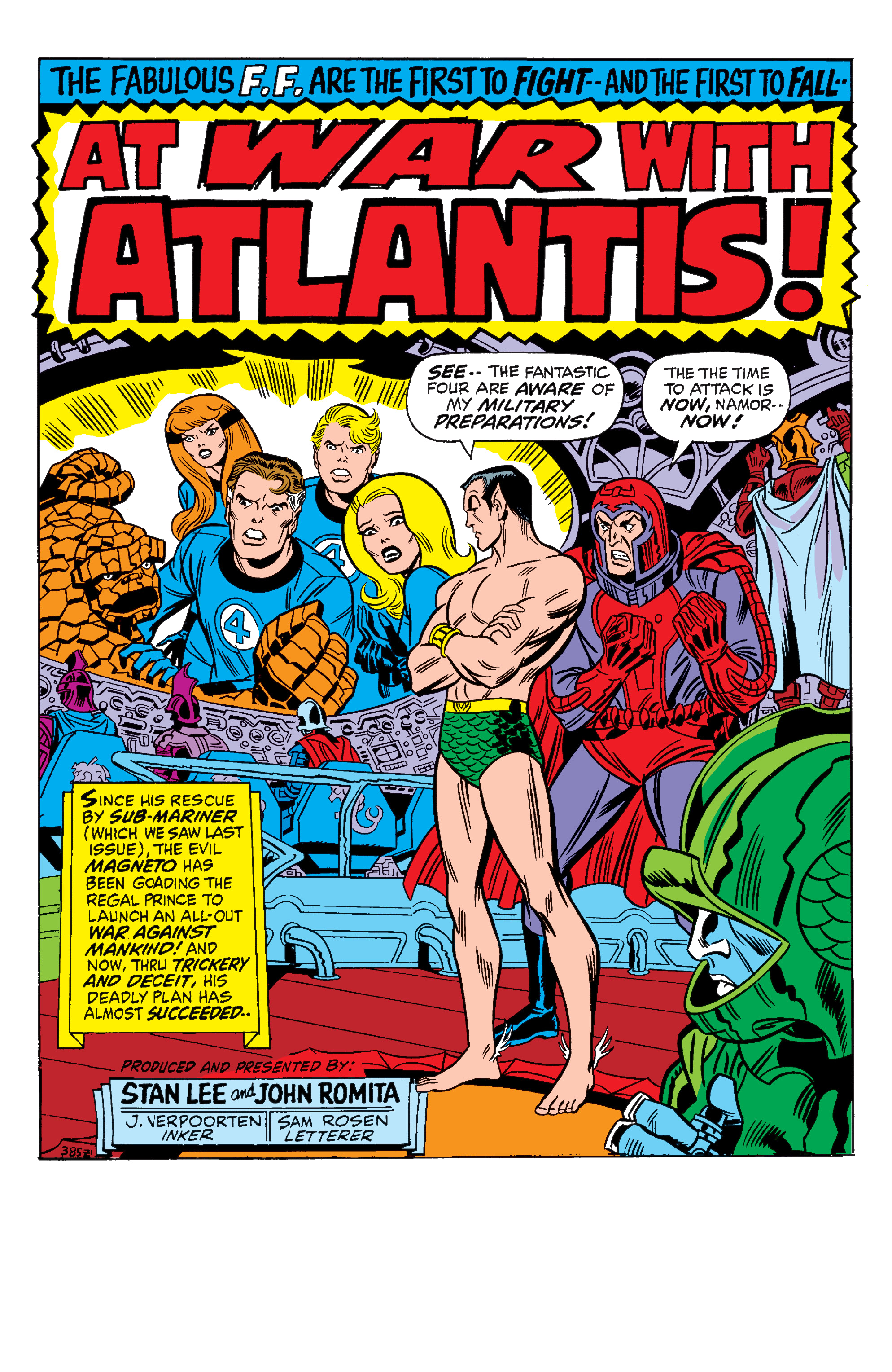 Read online Fantastic Four Epic Collection comic -  Issue # At War With Atlantis (Part 4) - 17