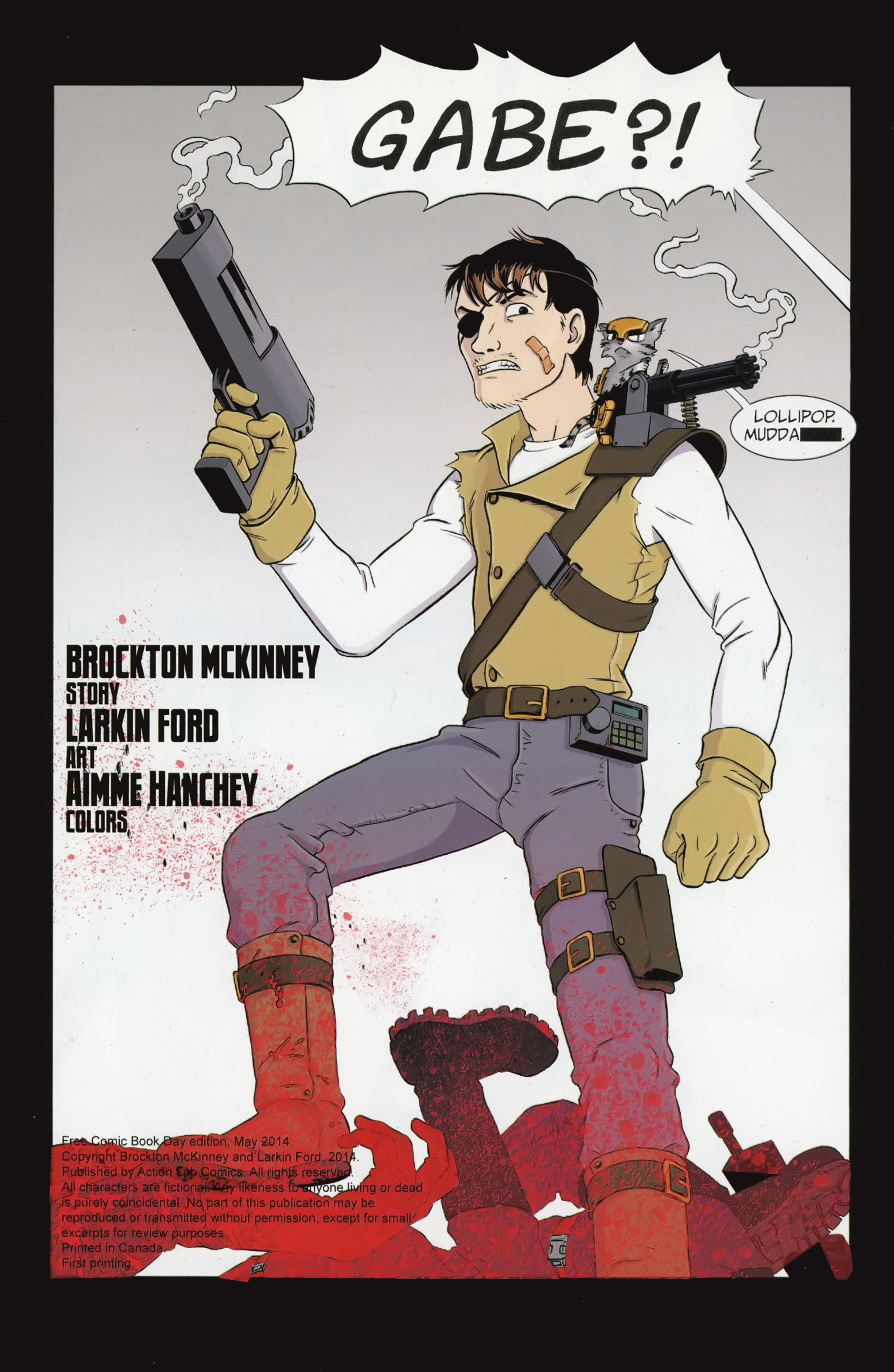 Read online Free Comic Book Day 2014 comic -  Issue # Zombie Tramp and Ehmm Theory FCBD Edtion - 18