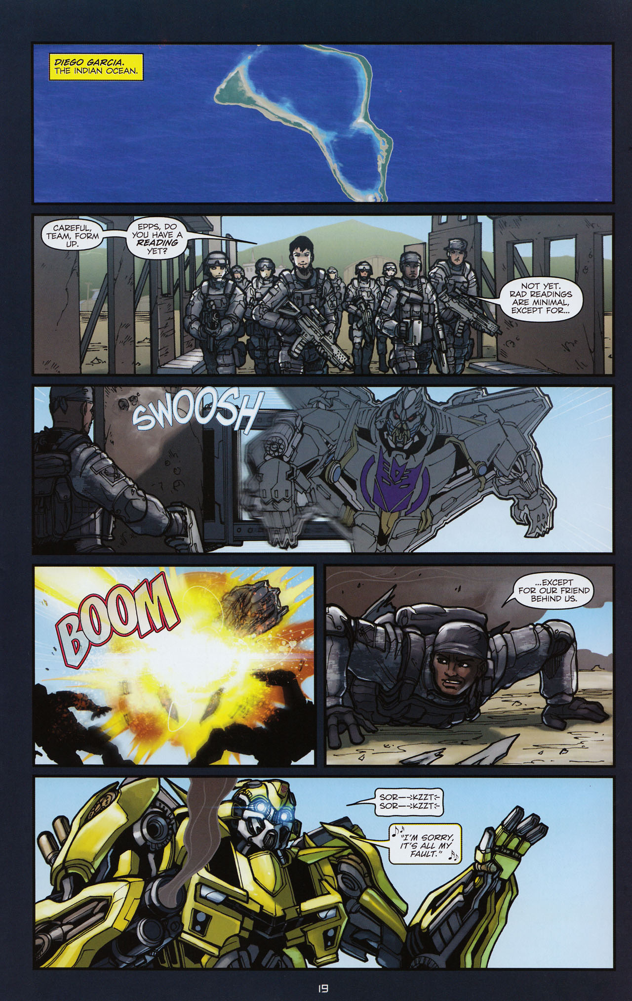 Read online Transformers: Alliance comic -  Issue #3 - 20