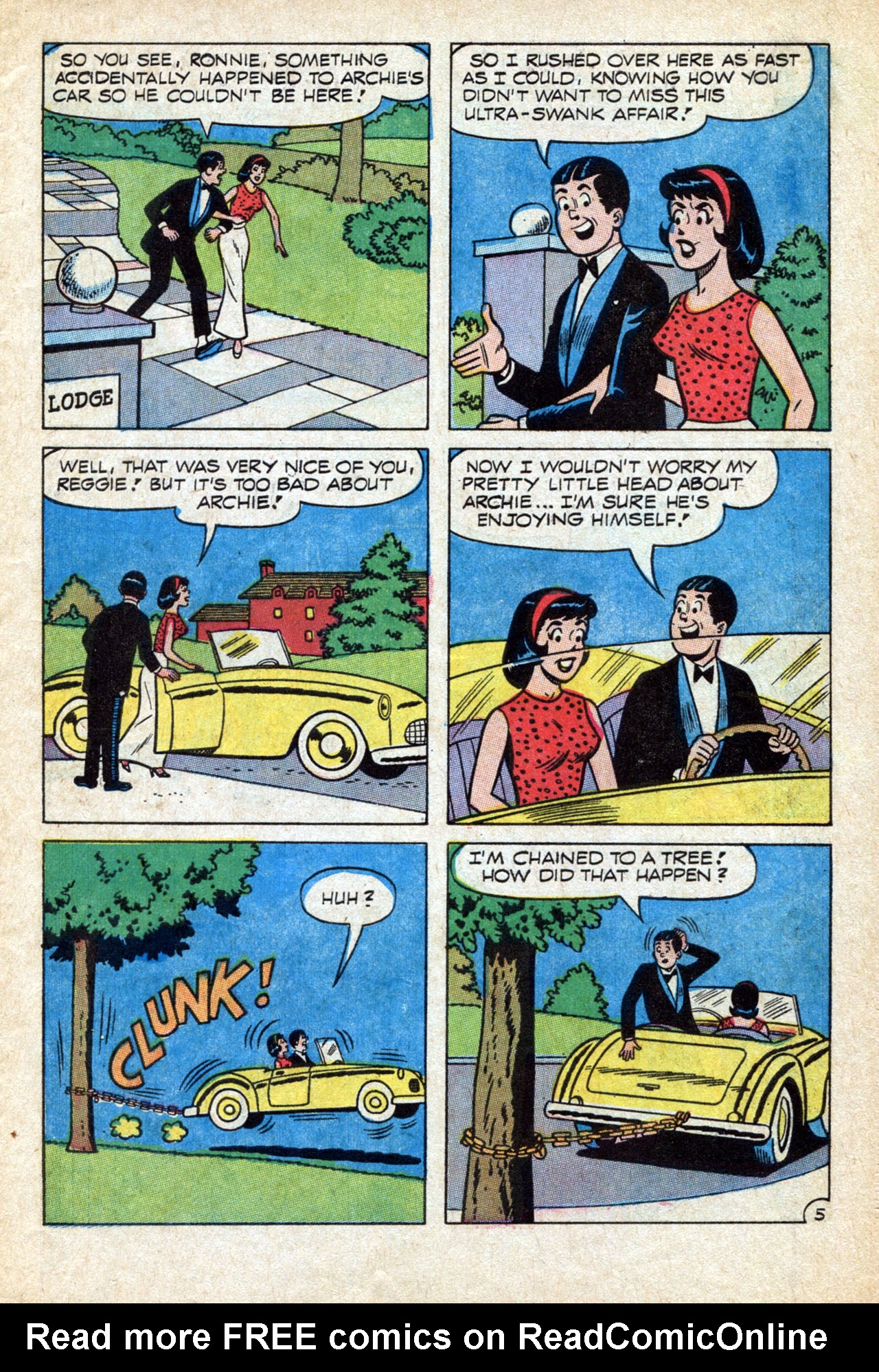 Read online Reggie and Me (1966) comic -  Issue #27 - 7
