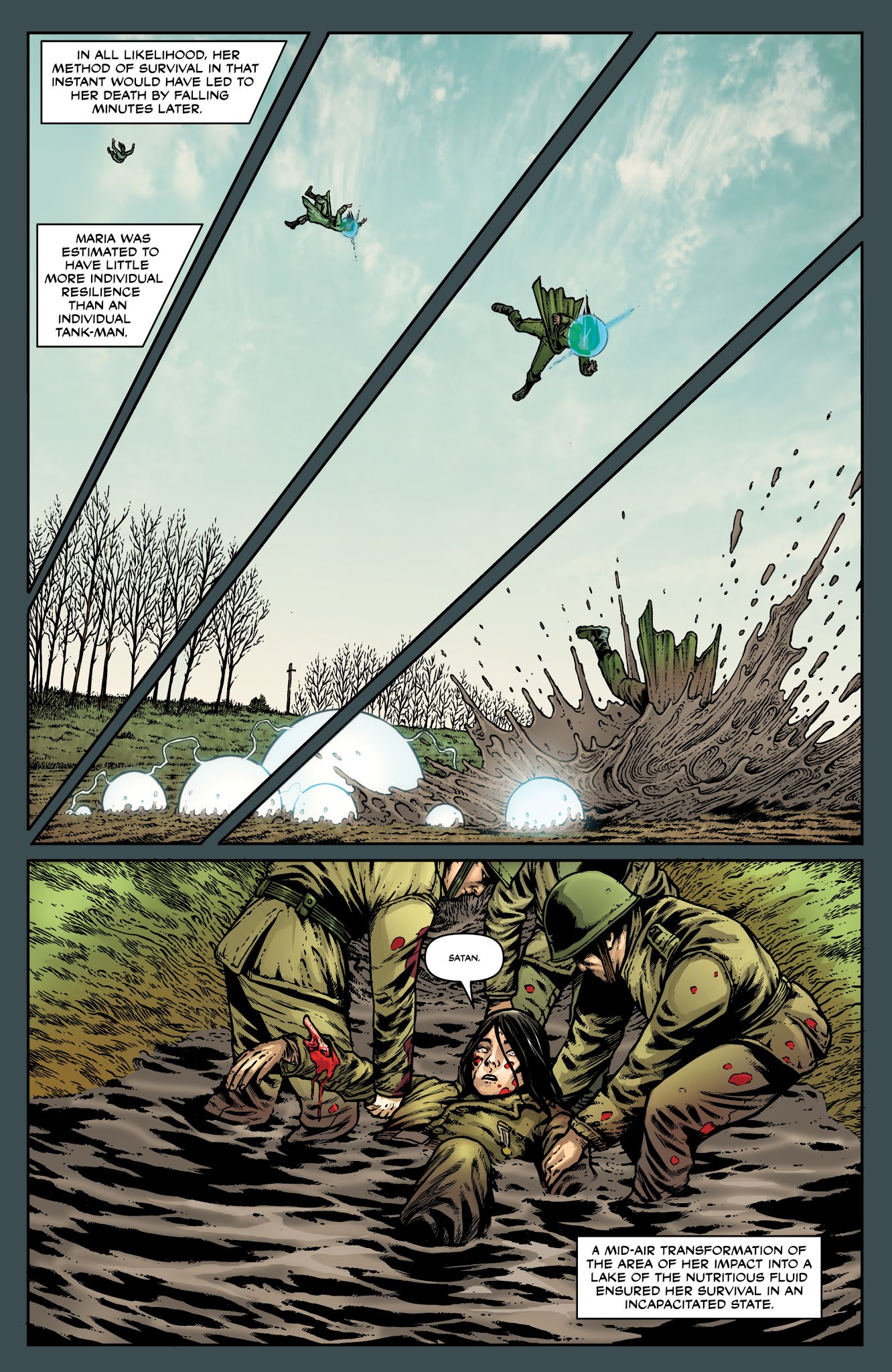 Read online Uber: Invasion comic -  Issue #13 - 21