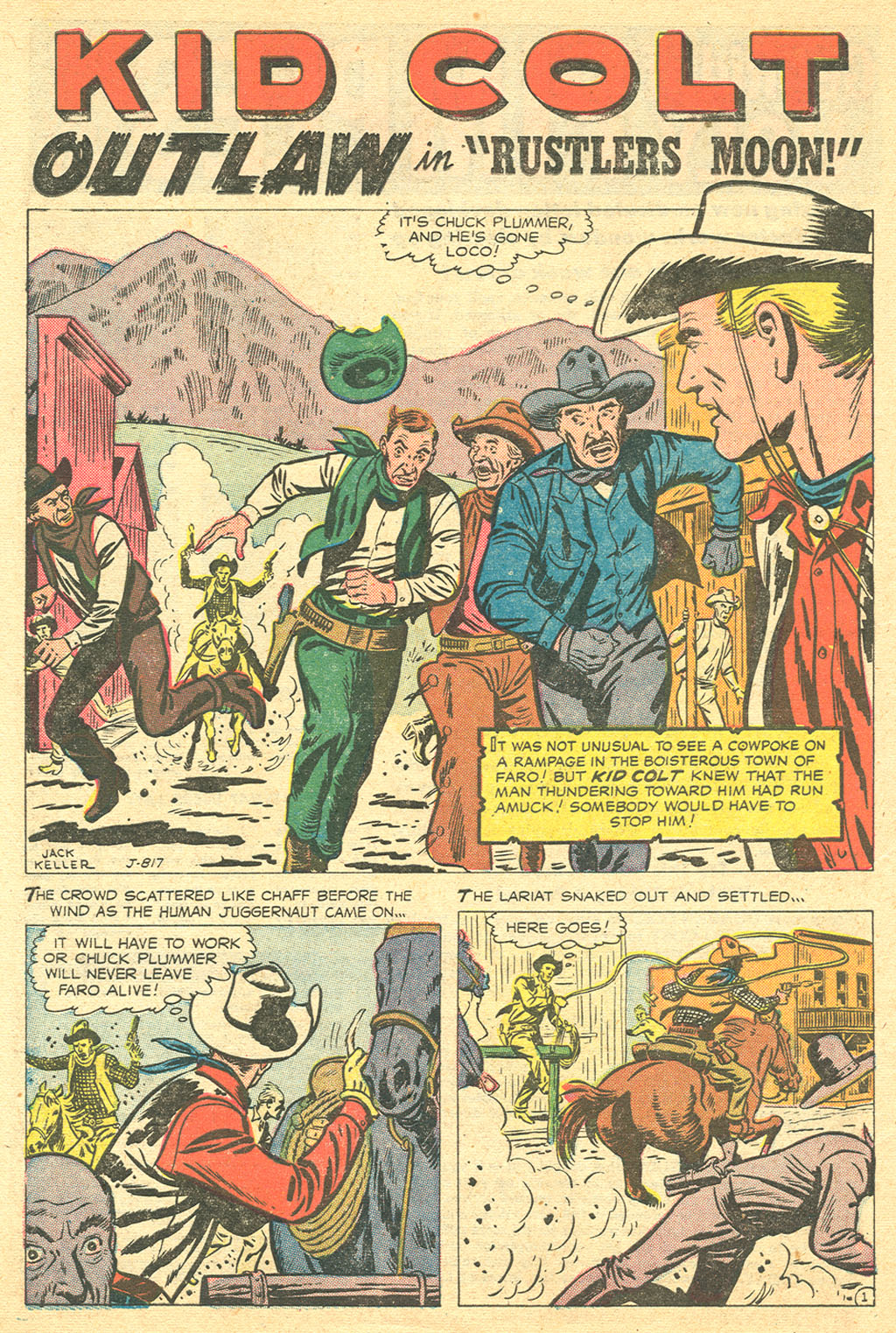 Read online Kid Colt Outlaw comic -  Issue #63 - 10
