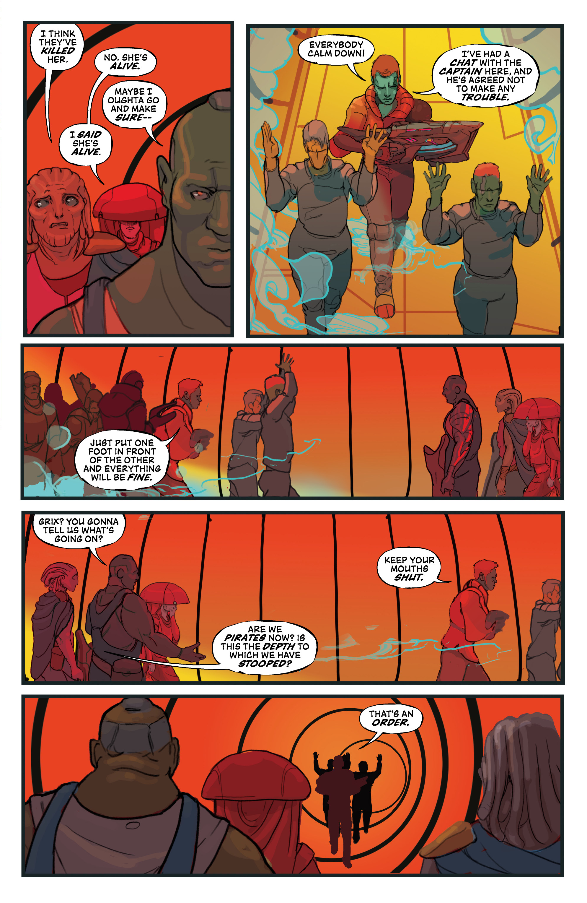 Read online Invisible Kingdom comic -  Issue #8 - 17