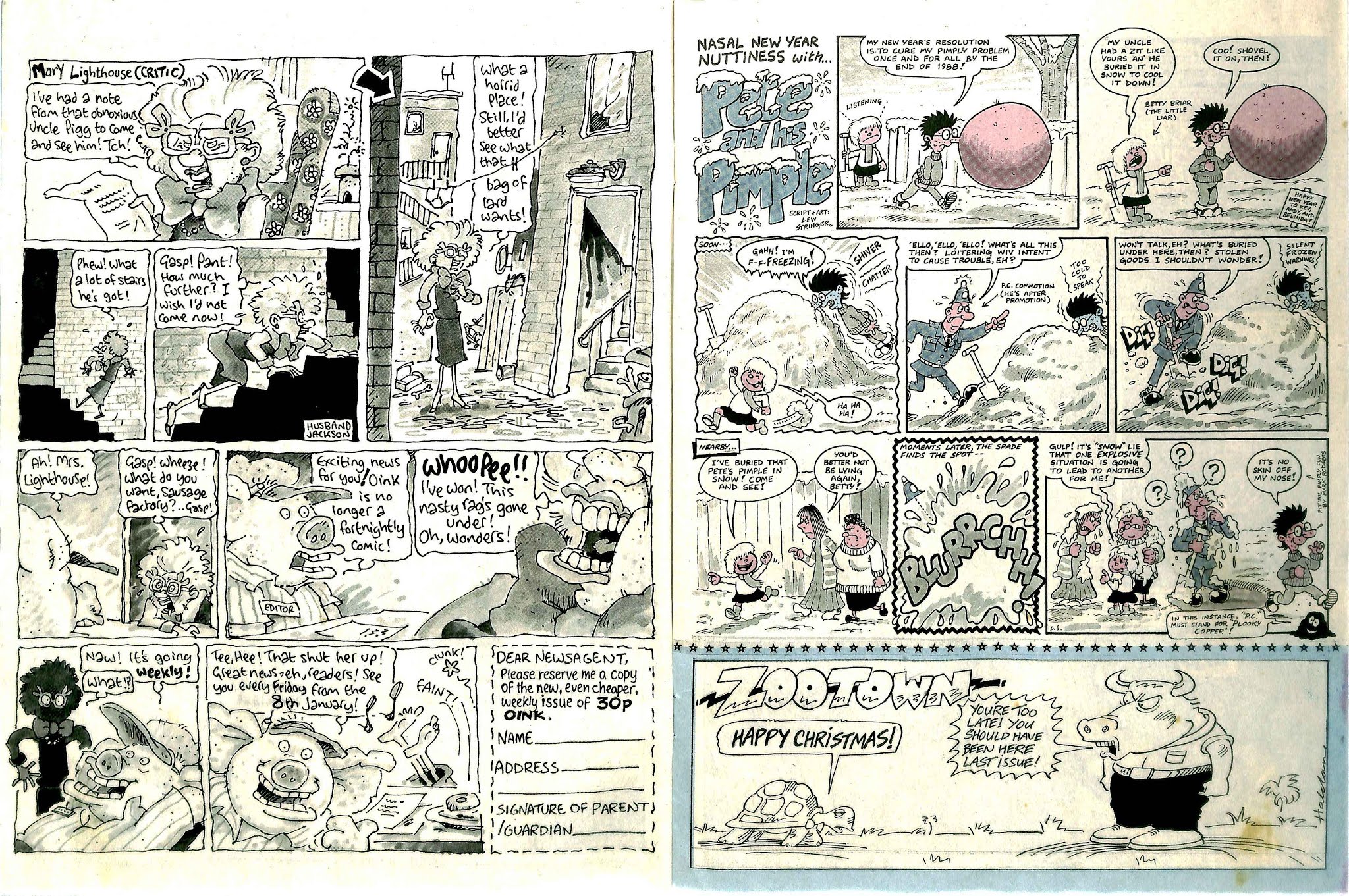 Read online Oink! comic -  Issue #44 - 4