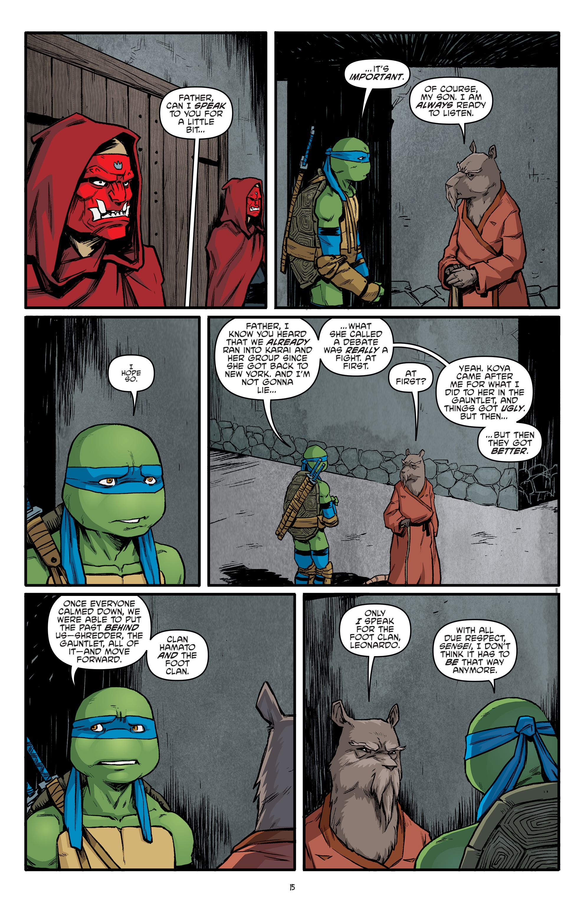 Read online Teenage Mutant Ninja Turtles (2011) comic -  Issue #91 - 17