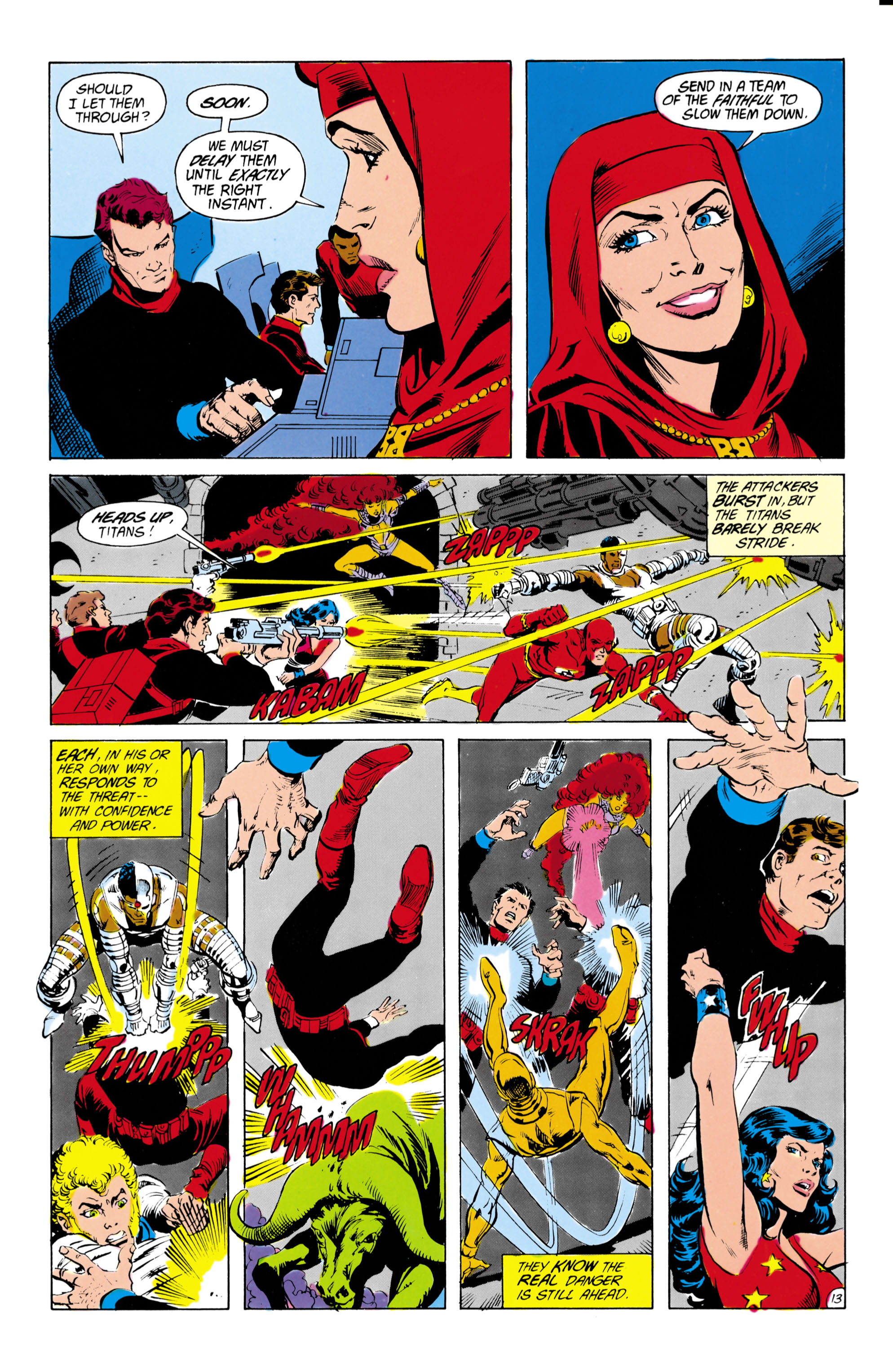 Read online The New Teen Titans (1984) comic -  Issue #29 - 14