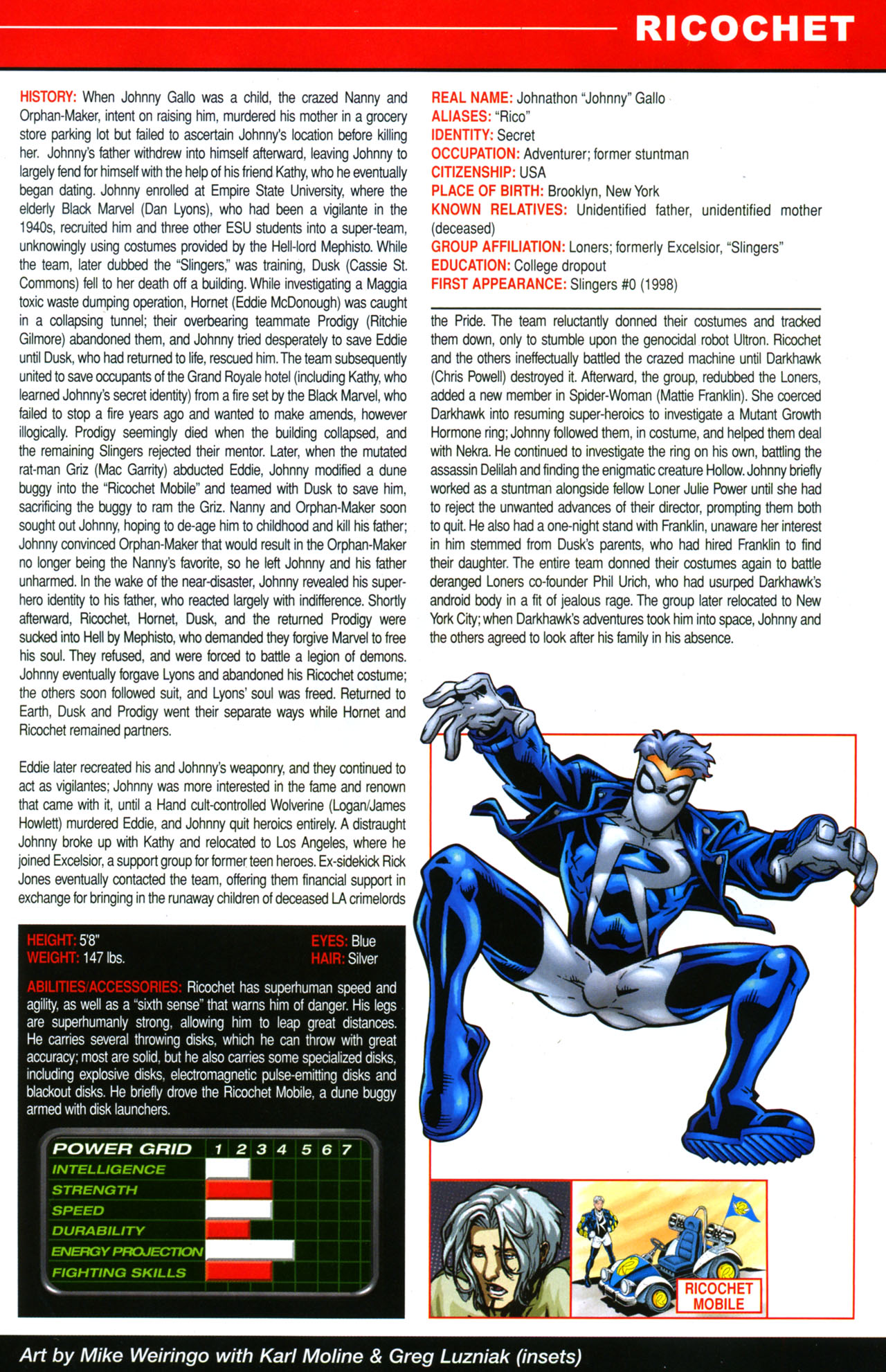 Read online Official Handbook of the Marvel Universe A To Z Update comic -  Issue #5 - 51