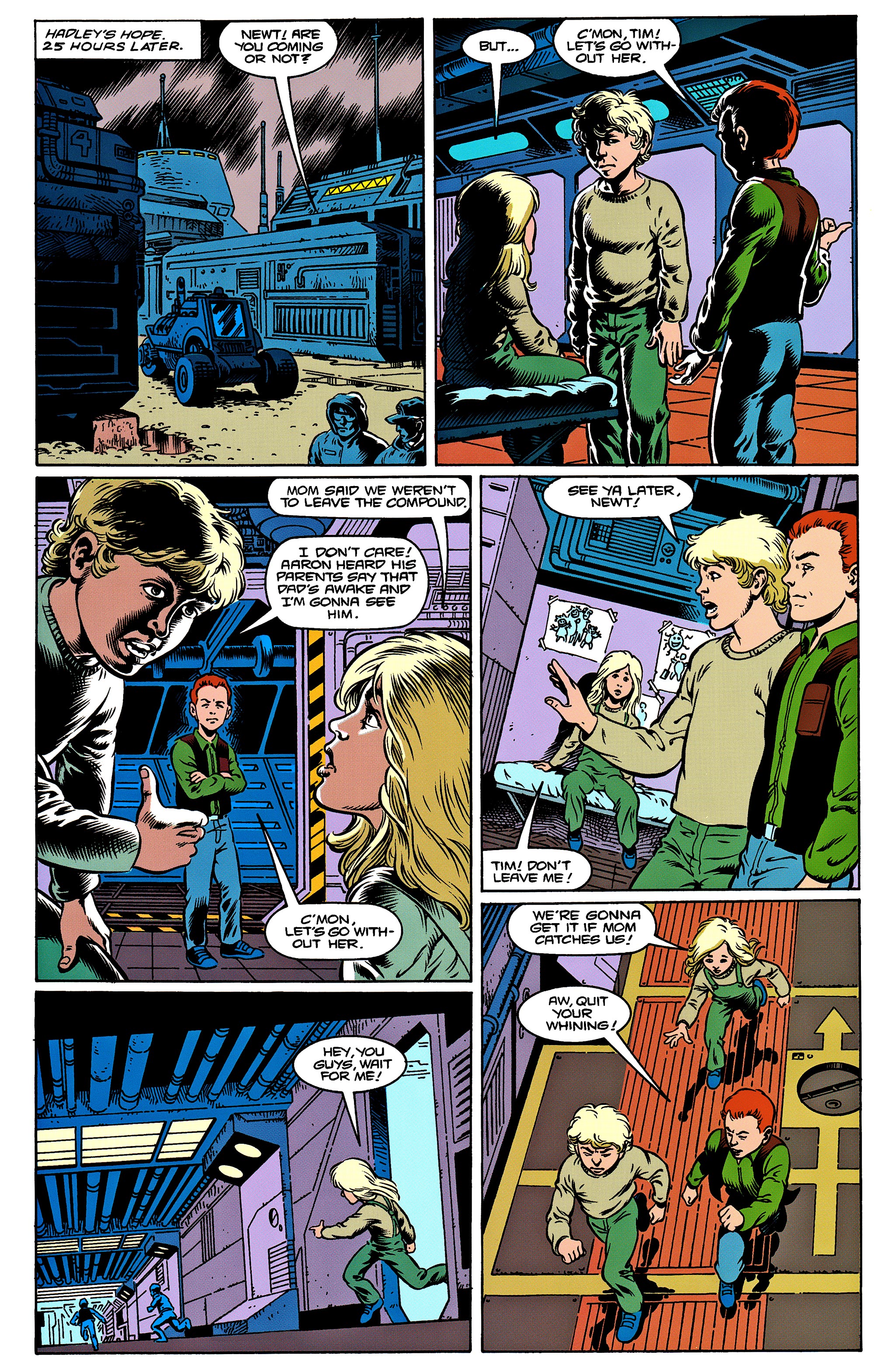 Read online Aliens: Newt's Tale comic -  Issue #1 - 13