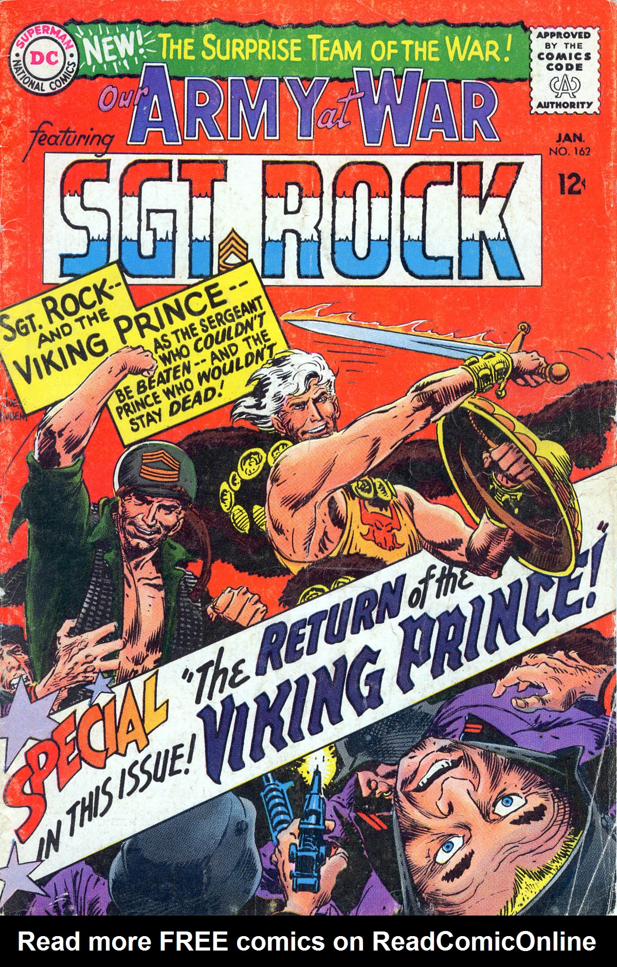 Read online Our Army at War (1952) comic -  Issue #162 - 1