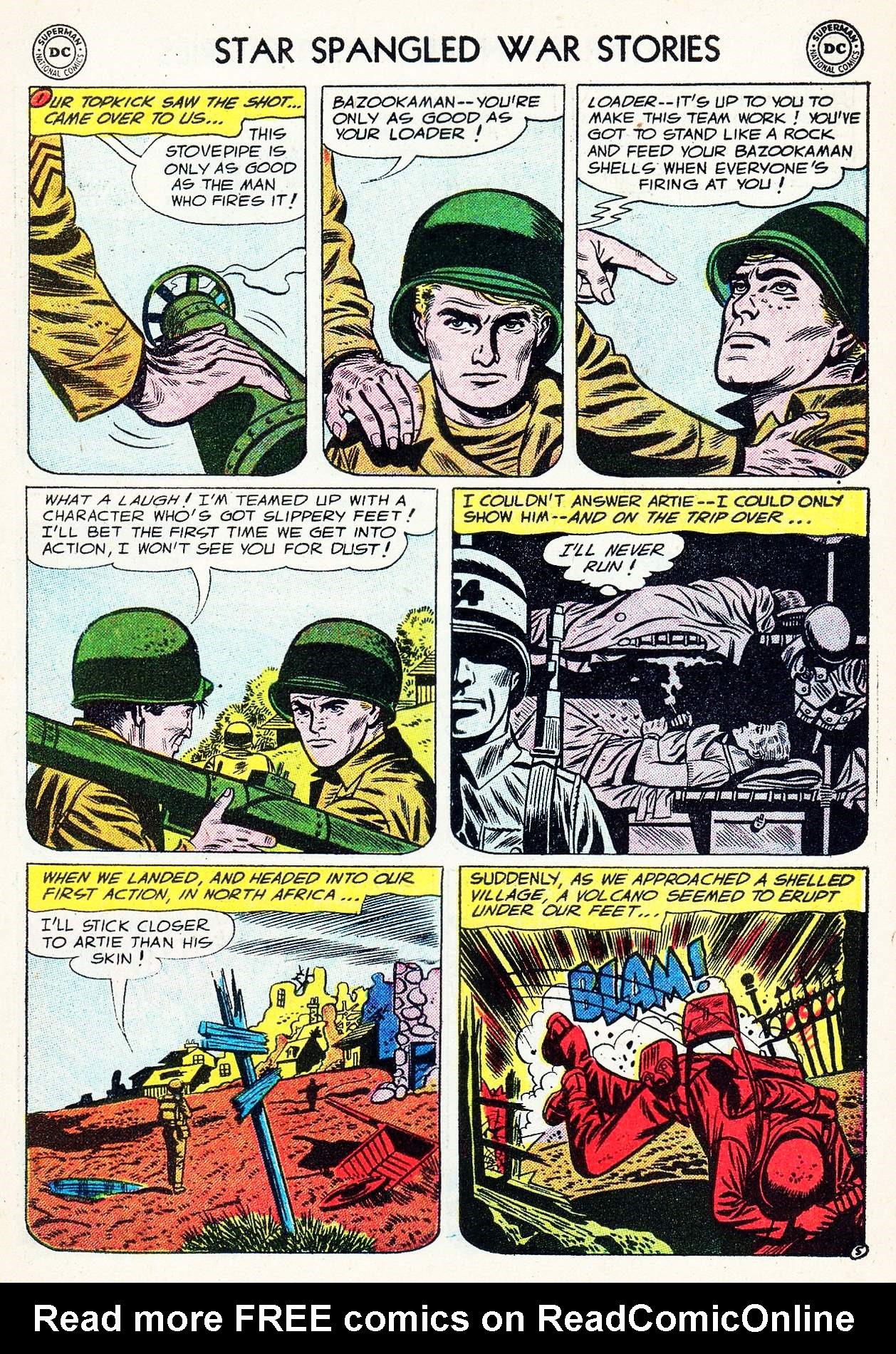 Read online Star Spangled War Stories (1952) comic -  Issue #40 - 7