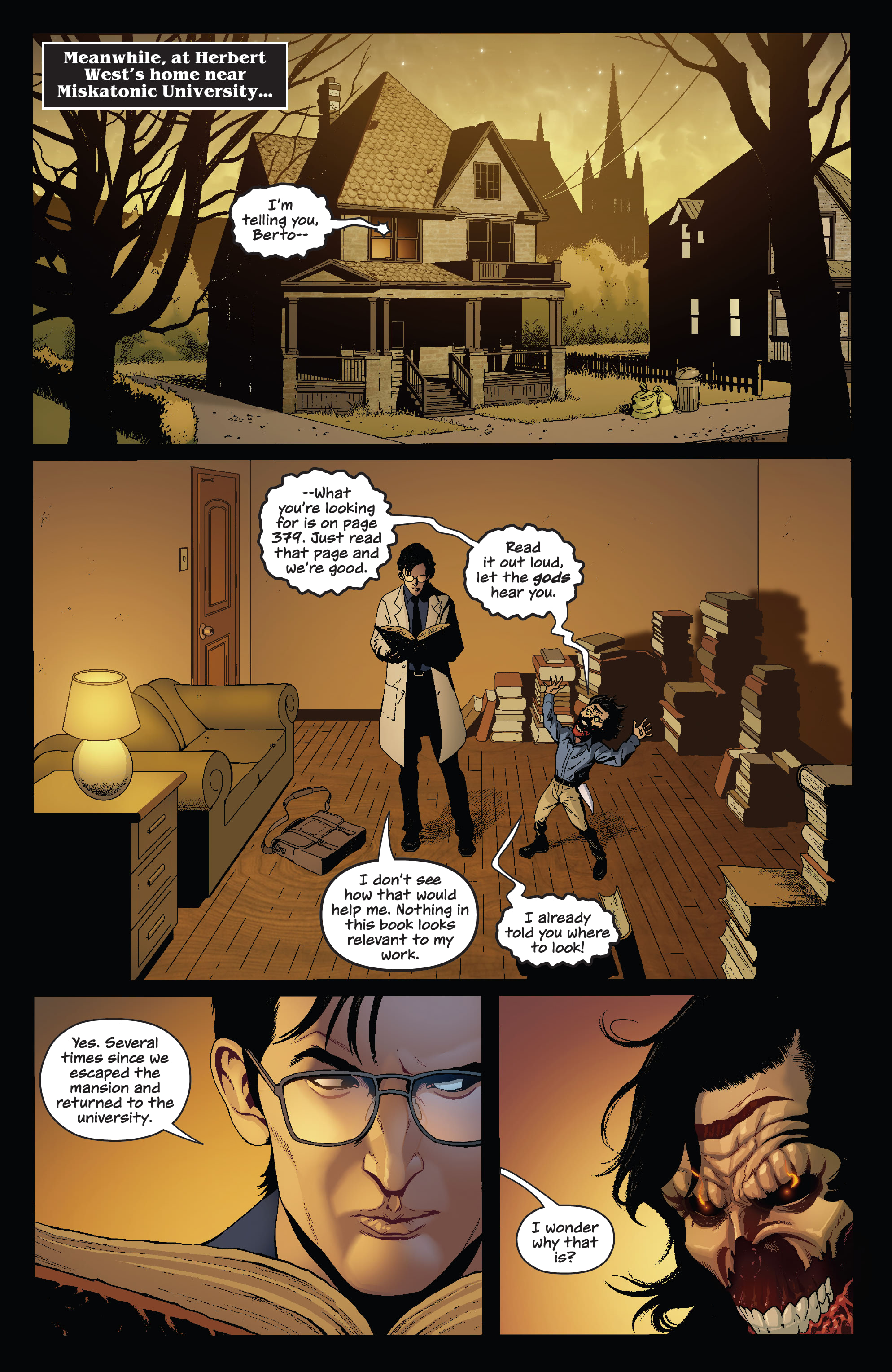 Read online Army of Darkness Vs. Reanimator: Necronomicon Rising comic -  Issue #2 - 18