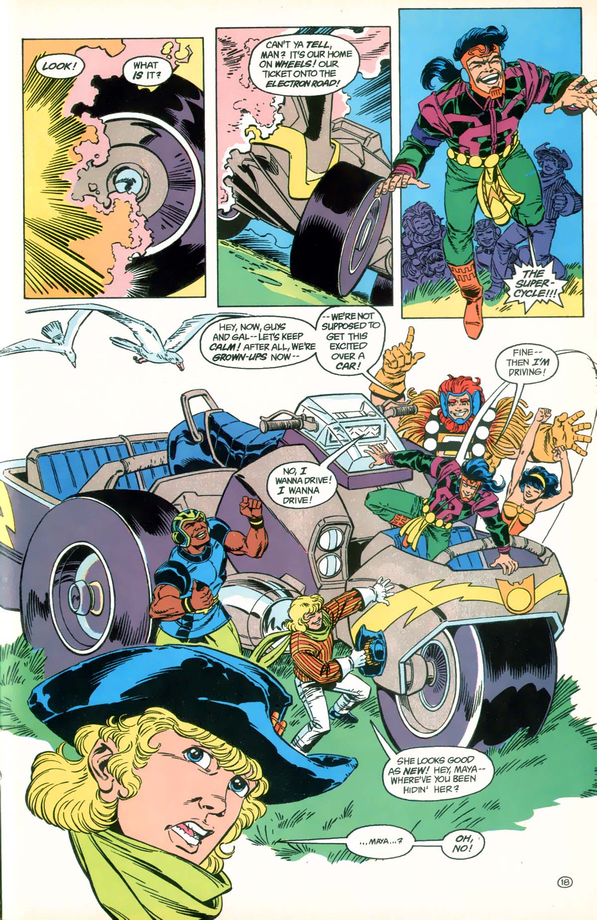Read online Forever People (1988) comic -  Issue #6 - 21