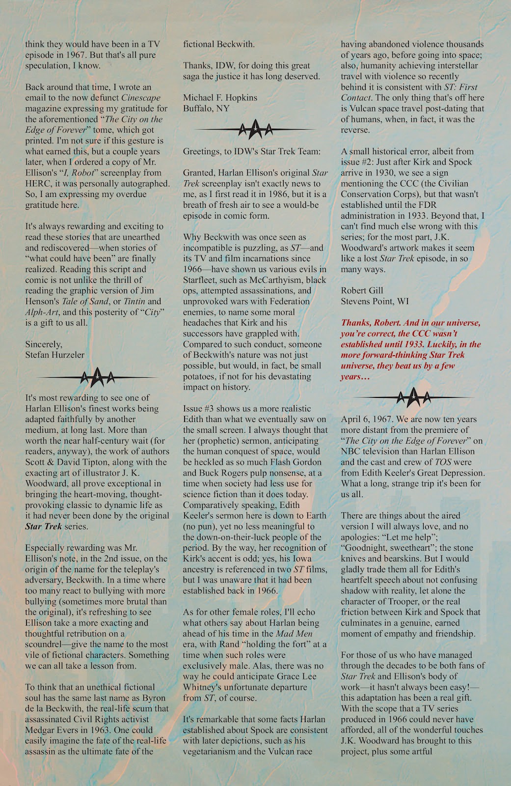 Star Trek: Harlan Ellison's Original The City on the Edge of Forever Teleplay issue 5 - Page 24