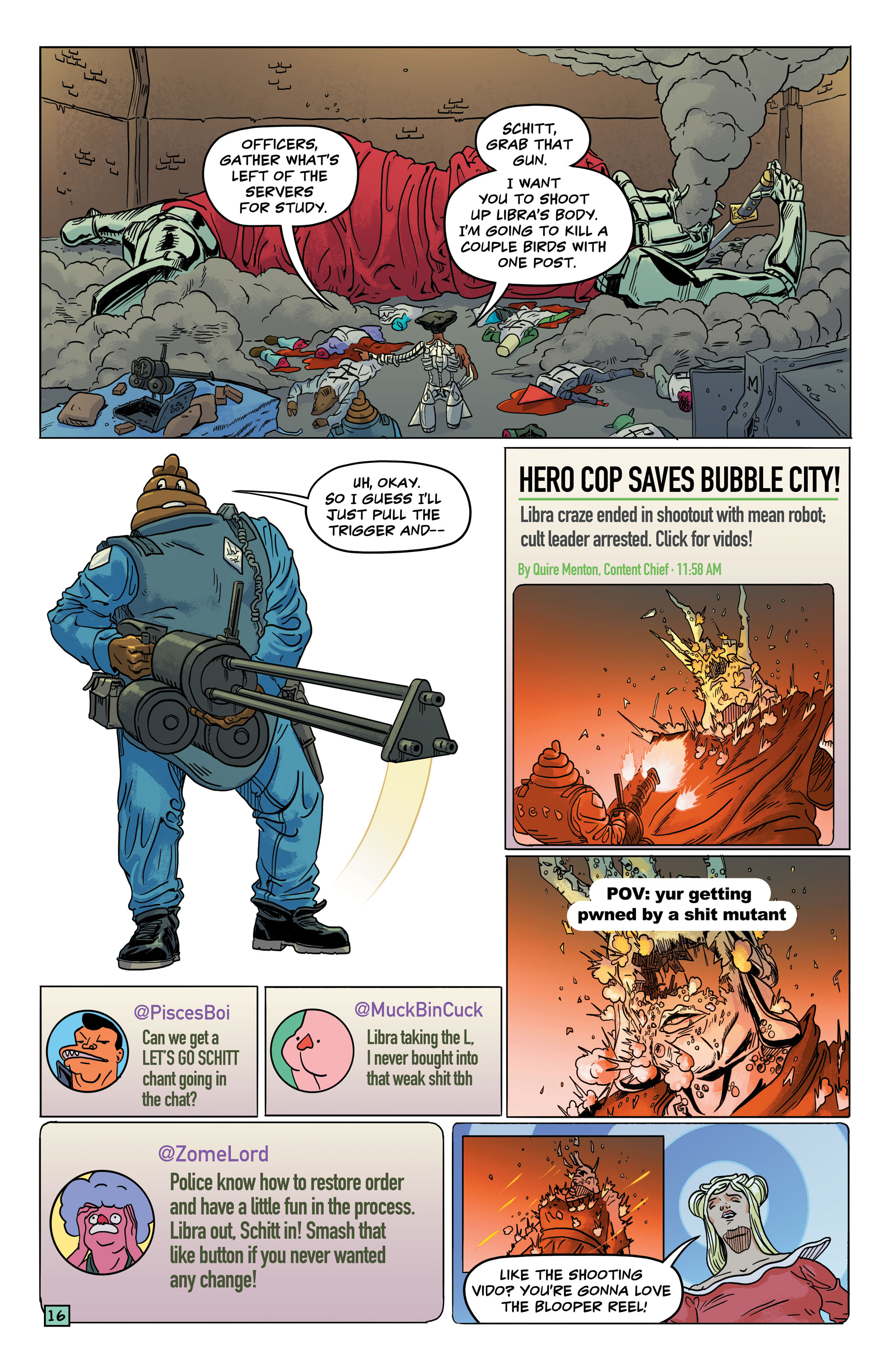 Read online Justice Warriors comic -  Issue #6 - 17