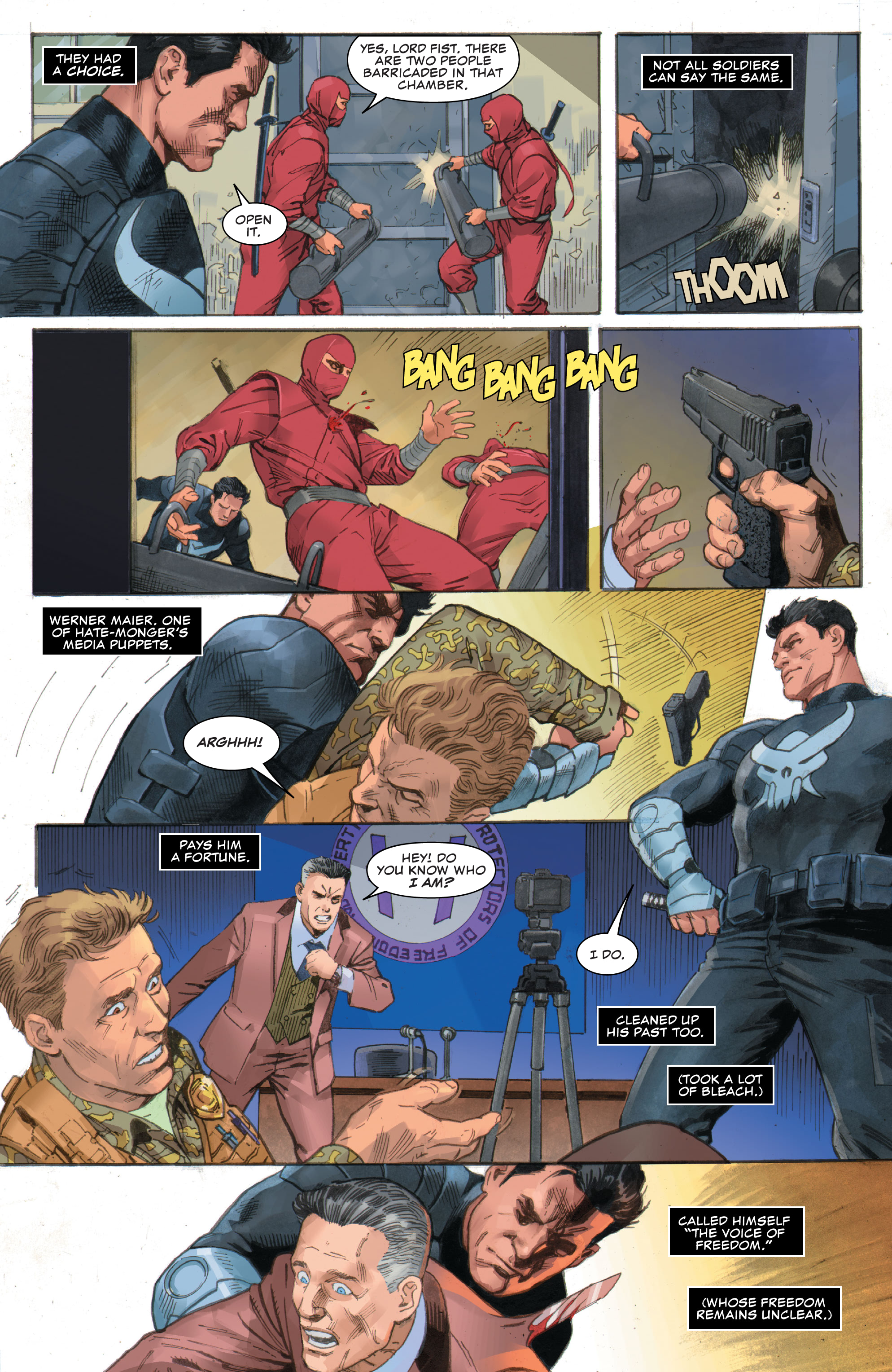Read online Punisher War Journal: Blitz comic -  Issue #1 - 6