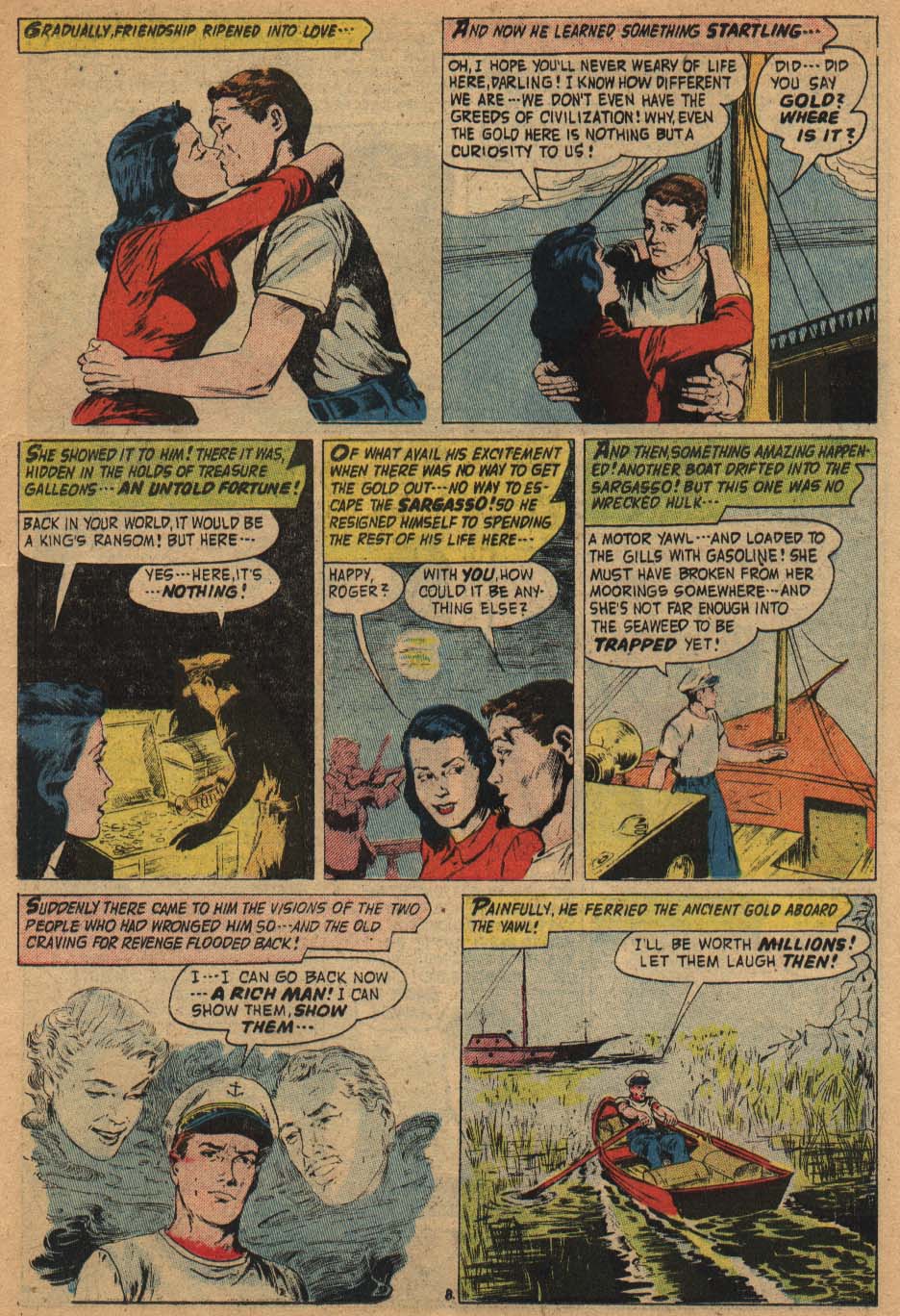 Read online Adventures Into The Unknown comic -  Issue #70 - 11