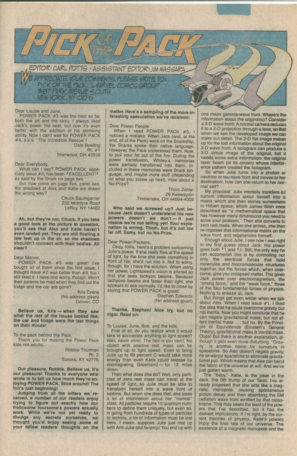 Read online Power Pack (1984) comic -  Issue #7 - 25