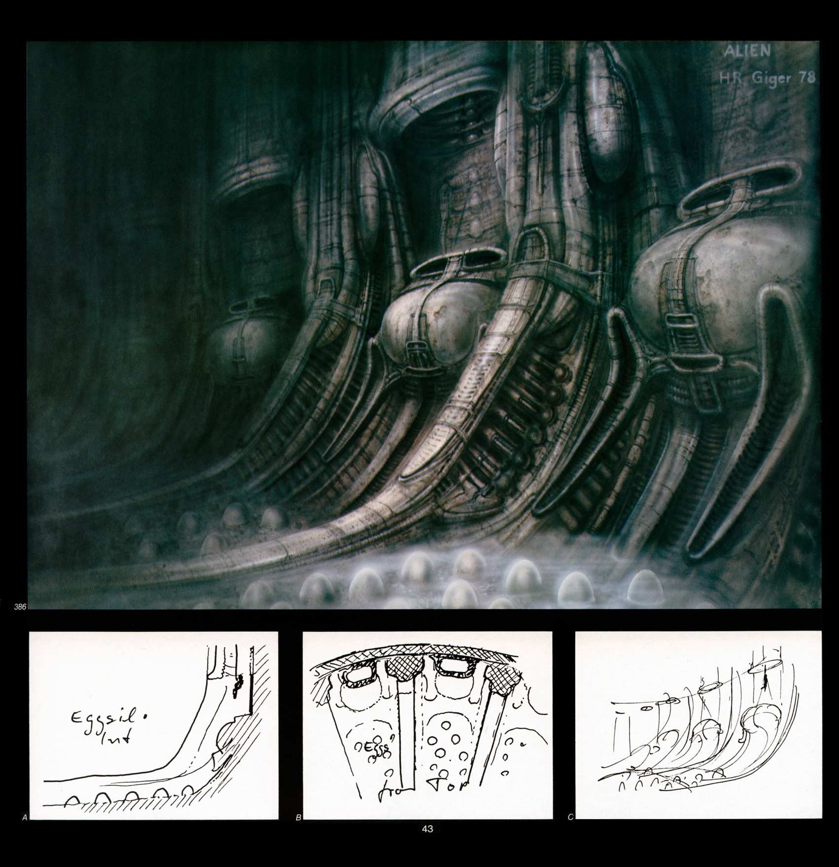 Read online Giger's Alien comic -  Issue # TPB - 45