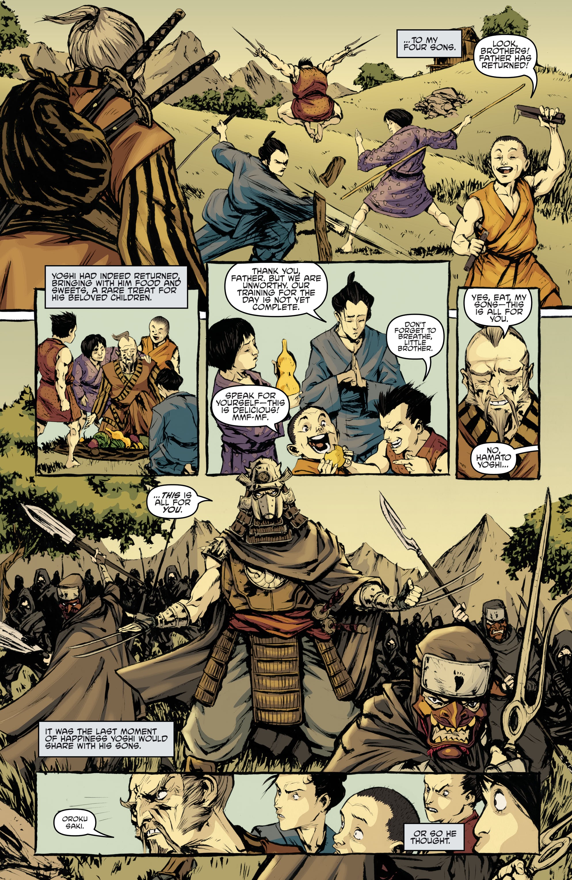 Read online Teenage Mutant Ninja Turtles: Best Of comic -  Issue # Splinter - 68