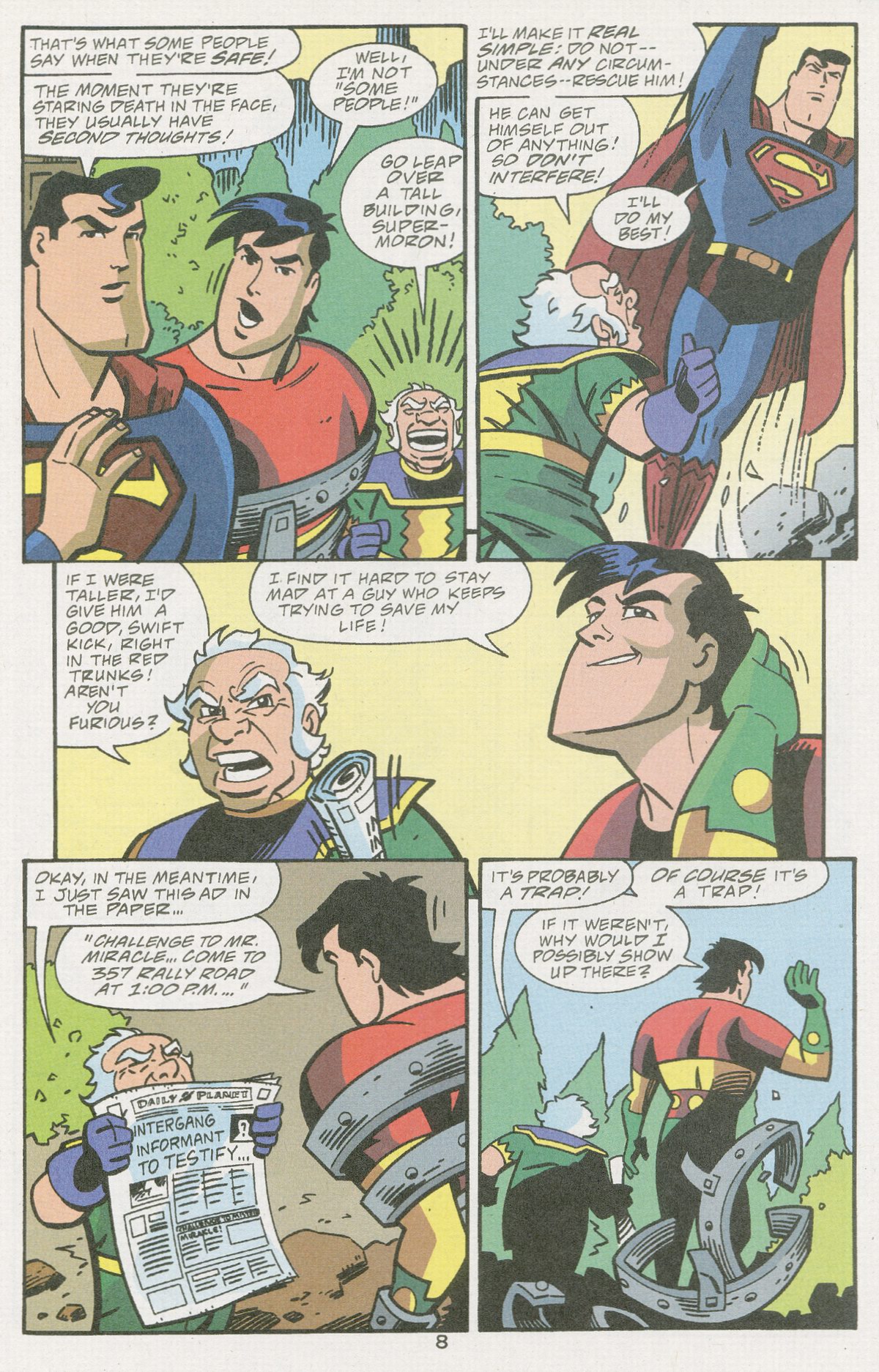 Superman Adventures Issue #53 #56 - English 10