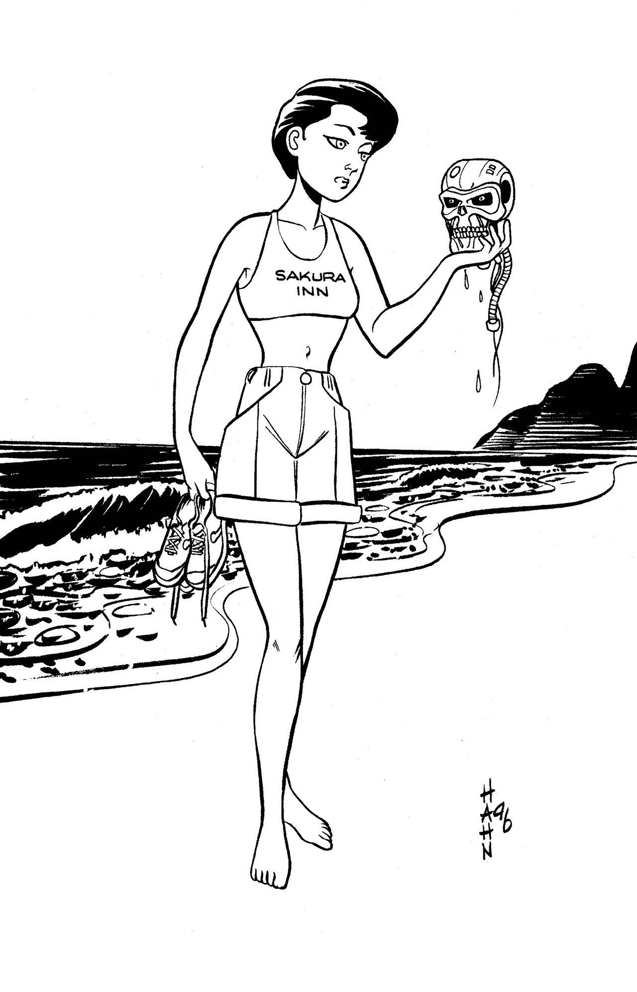 Read online Ninja High School Swimsuit comic -  Issue #6 - 3