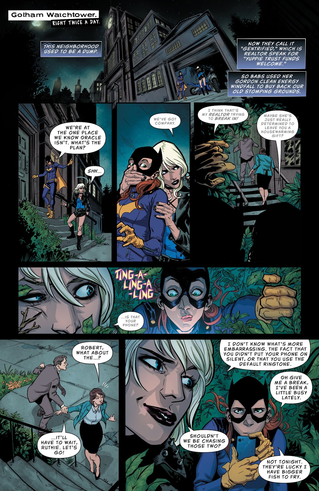 Batgirl and the Birds of Prey issue 1 - Page 10