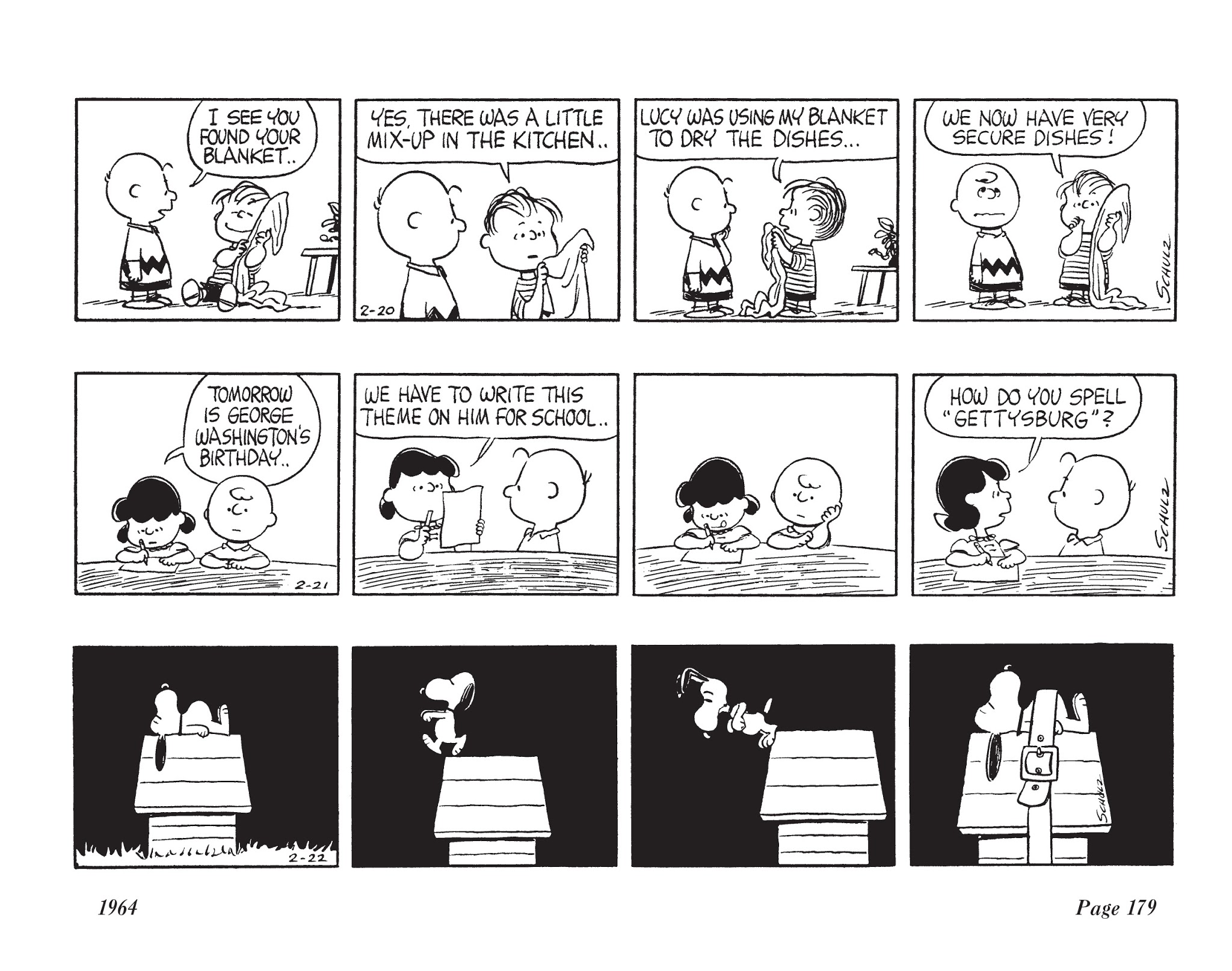 Read online The Complete Peanuts comic -  Issue # TPB 7 - 190